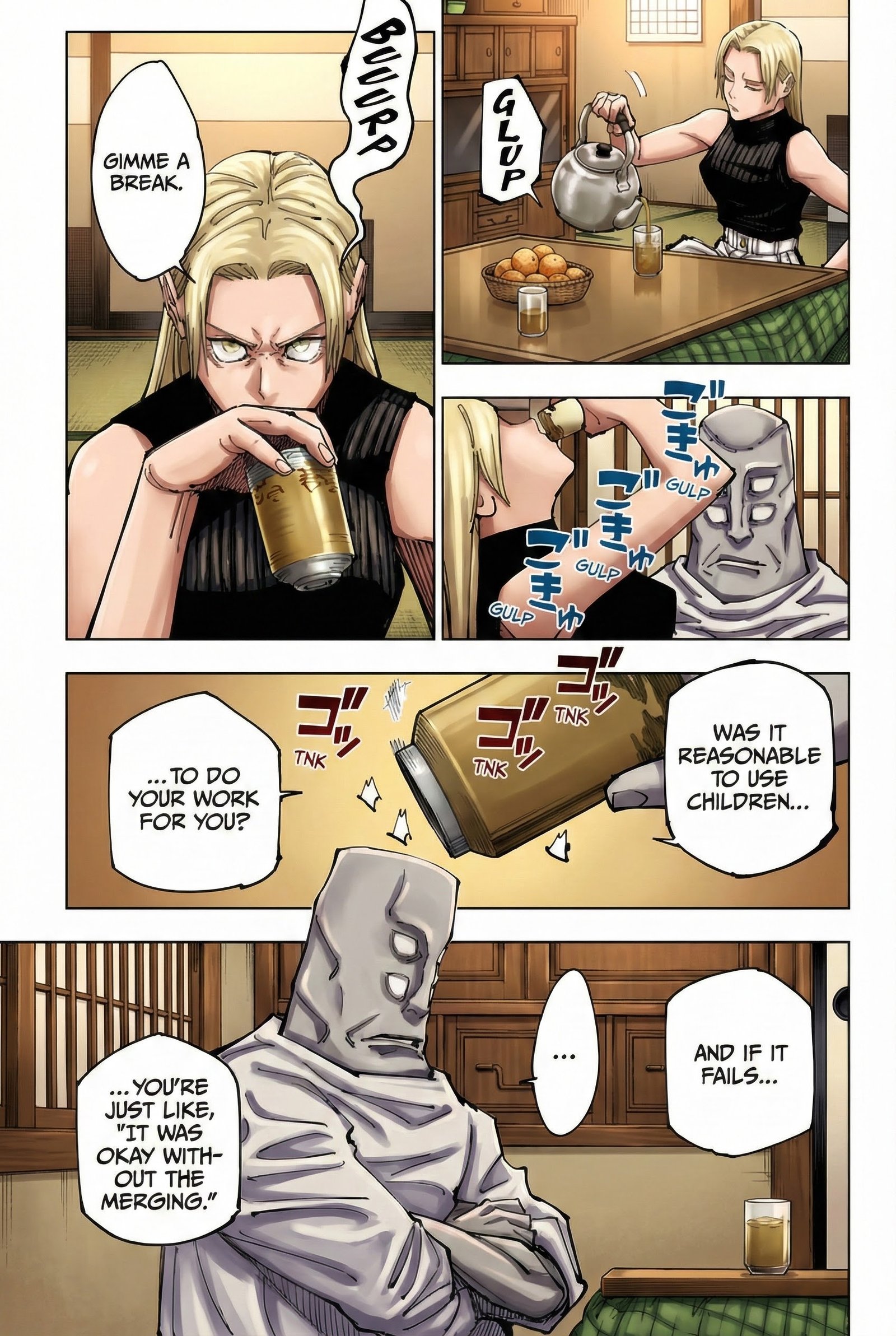 Jujutsu Kaisen Chapter 202 Page 3 - Colored Manga Panel