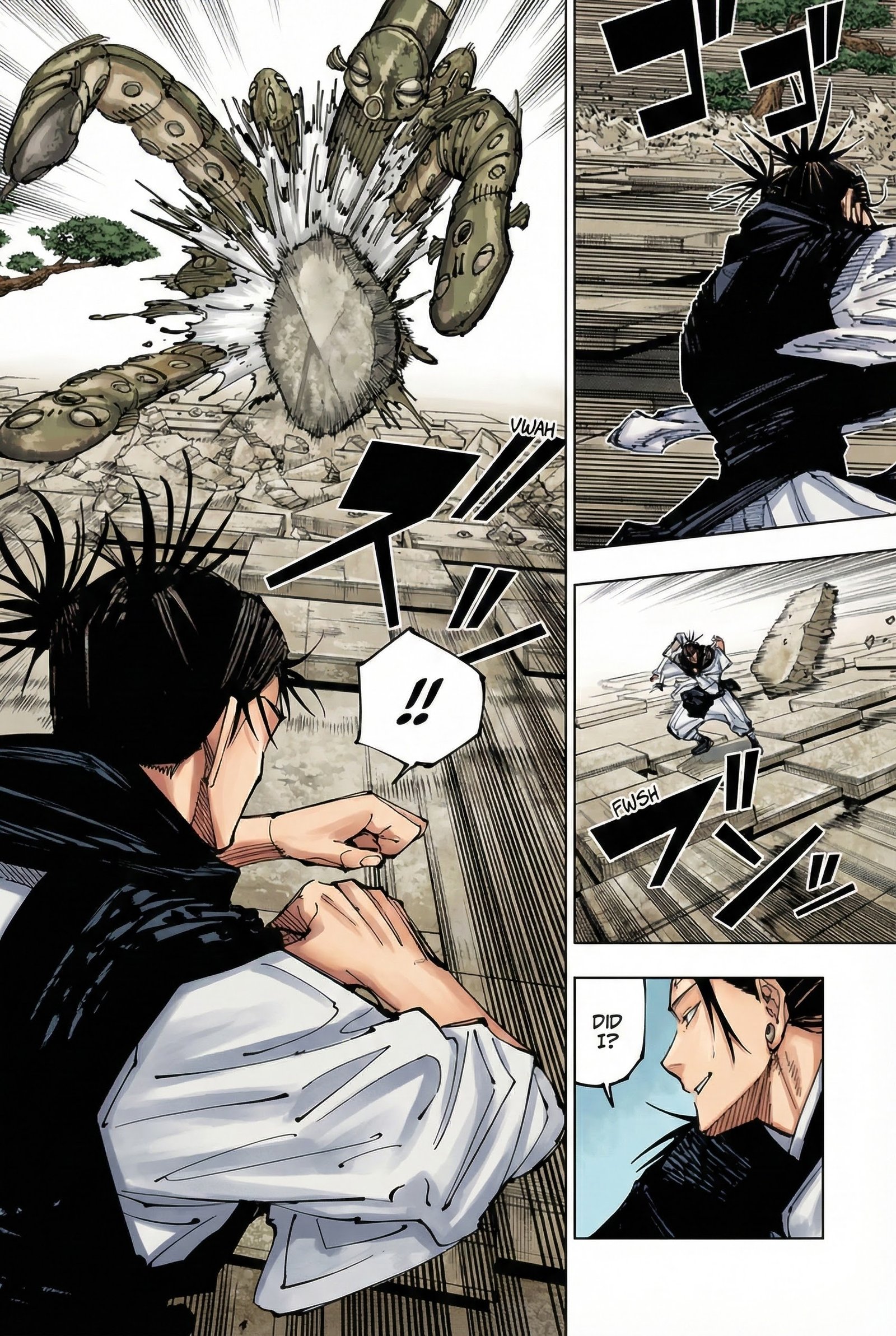 Jujutsu Kaisen Chapter 203 Page 12 - Colored Manga Panel