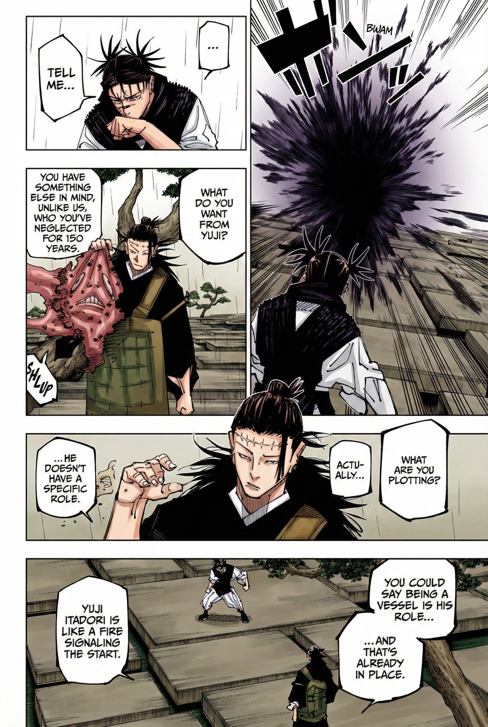 Jujutsu Kaisen Chapter 203 Page 7 - Colored Manga Panel