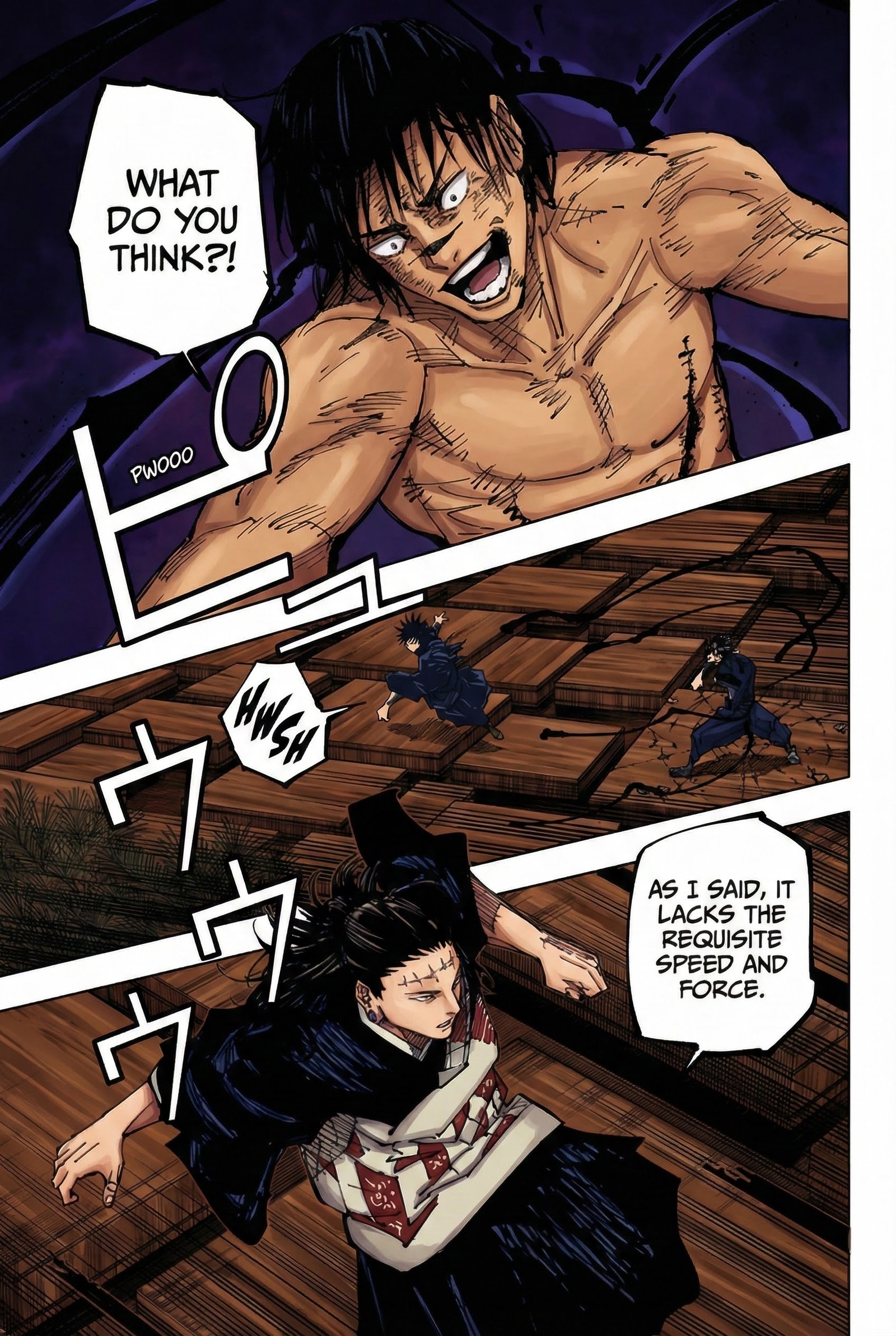Jujutsu Kaisen Chapter 204 Page 15 - Colored Manga Panel