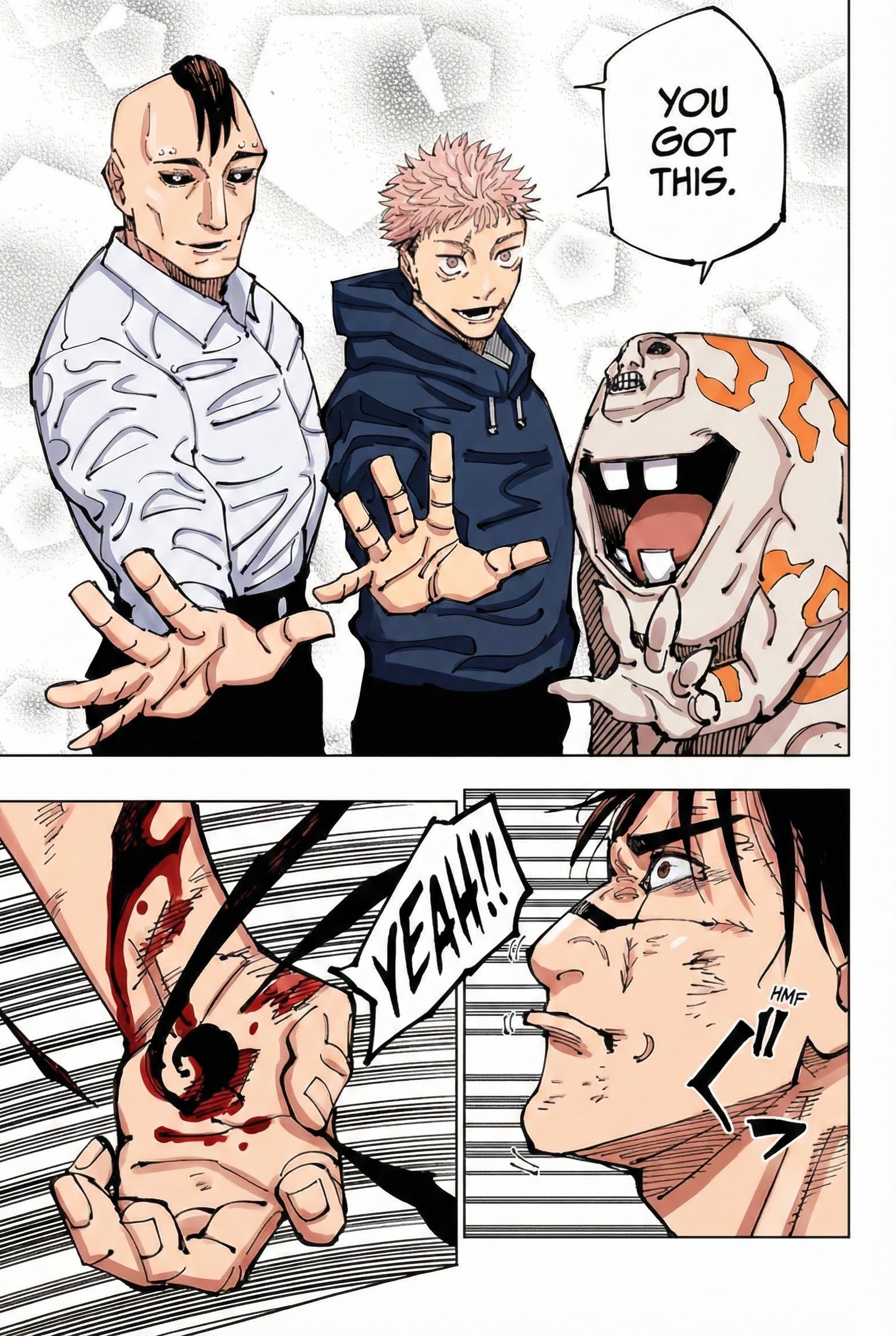 Jujutsu Kaisen Chapter 204 Page 3 - Colored Manga Panel