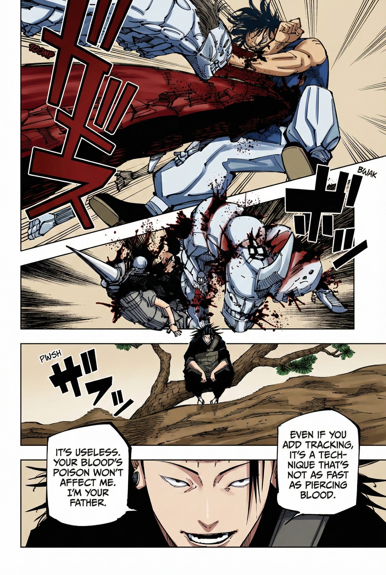Jujutsu Kaisen Chapter 204 Page 9 - Colored Manga Panel
