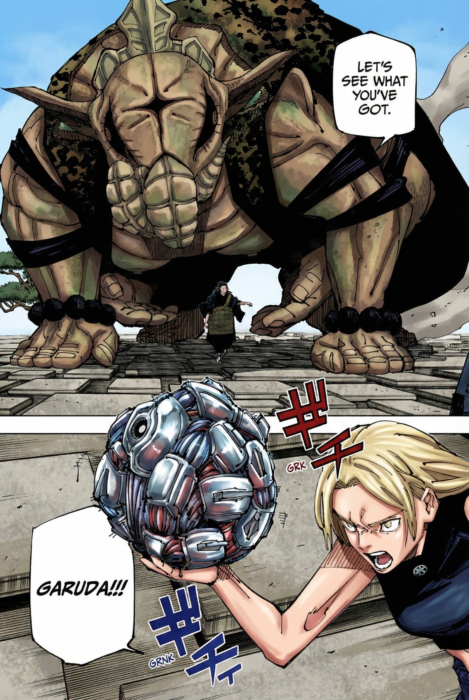 Jujutsu Kaisen Chapter 205 Page 4 - Colored Manga Panel