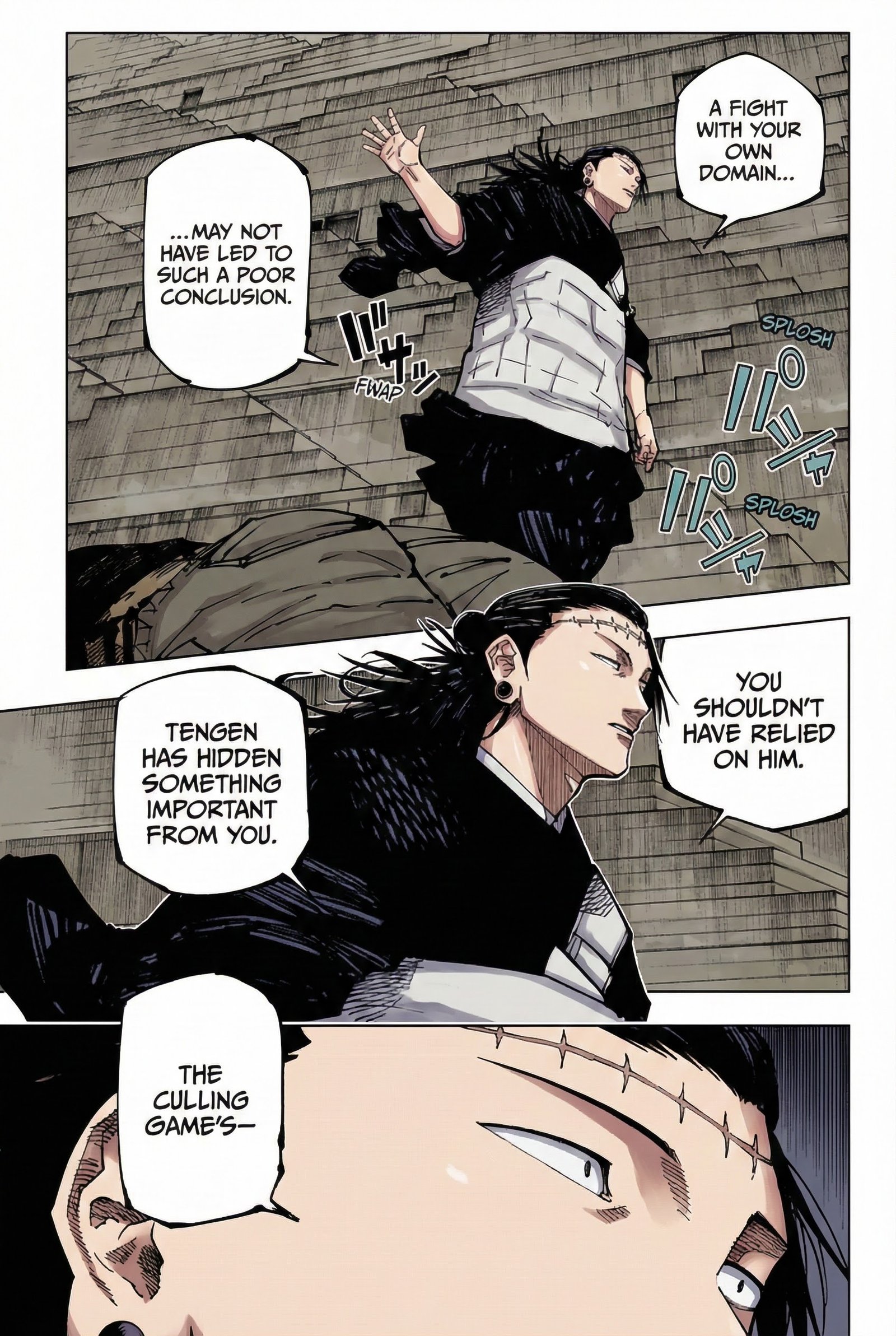 Jujutsu Kaisen Chapter 206 Page 12 - Colored Manga Panel