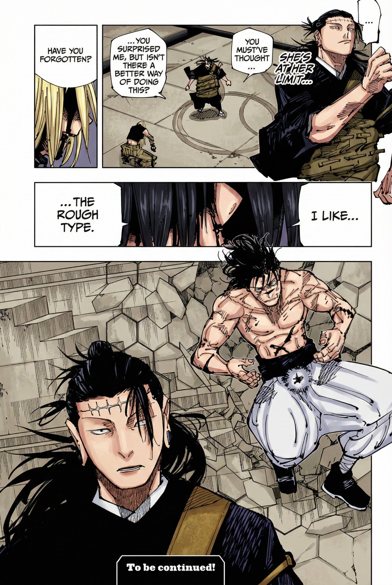 Jujutsu Kaisen Chapter 206 Page 19 - Colored Manga Panel