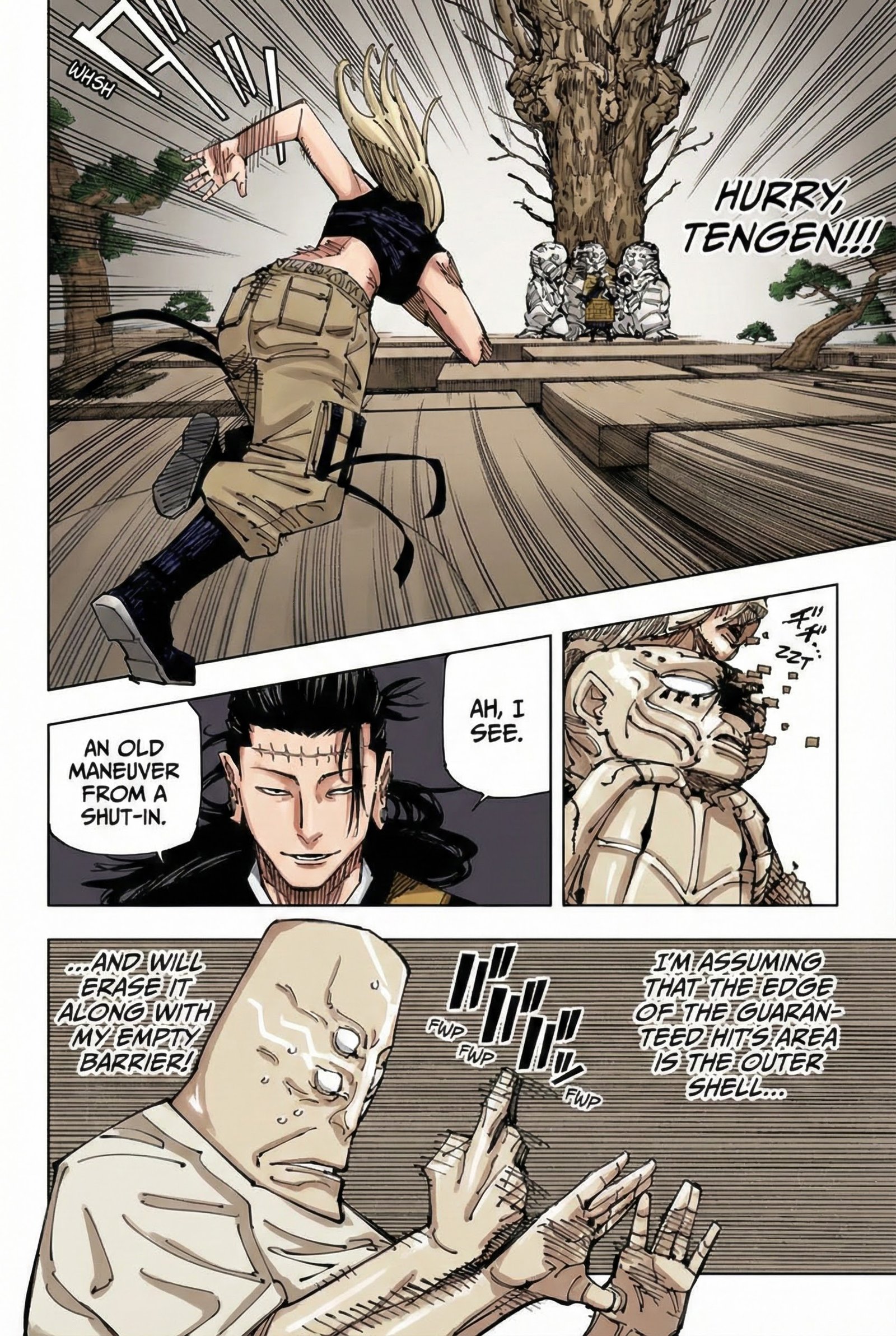 Jujutsu Kaisen Chapter 206 Page 8 - Colored Manga Panel