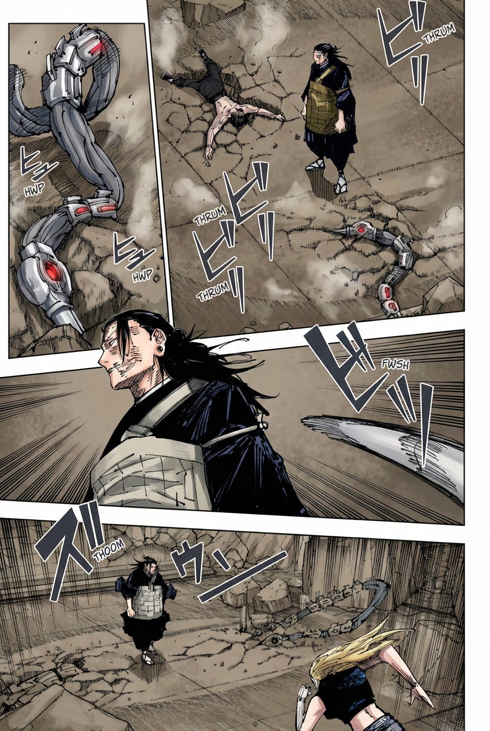Jujutsu Kaisen Chapter 207 Page 14 - Colored Manga Panel