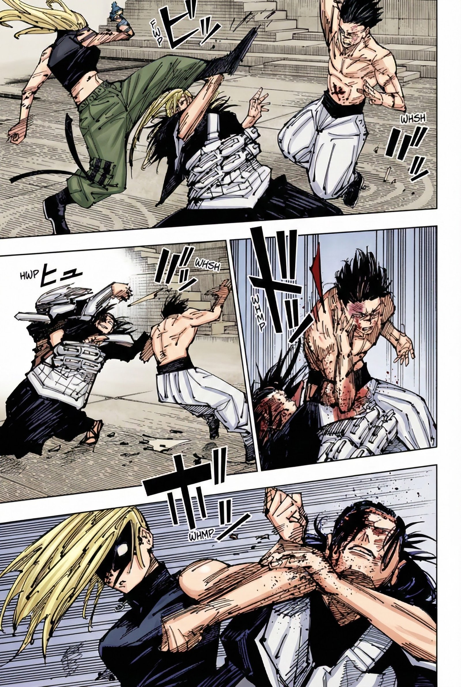 Jujutsu Kaisen Chapter 207 Page 7 - Colored Manga Panel