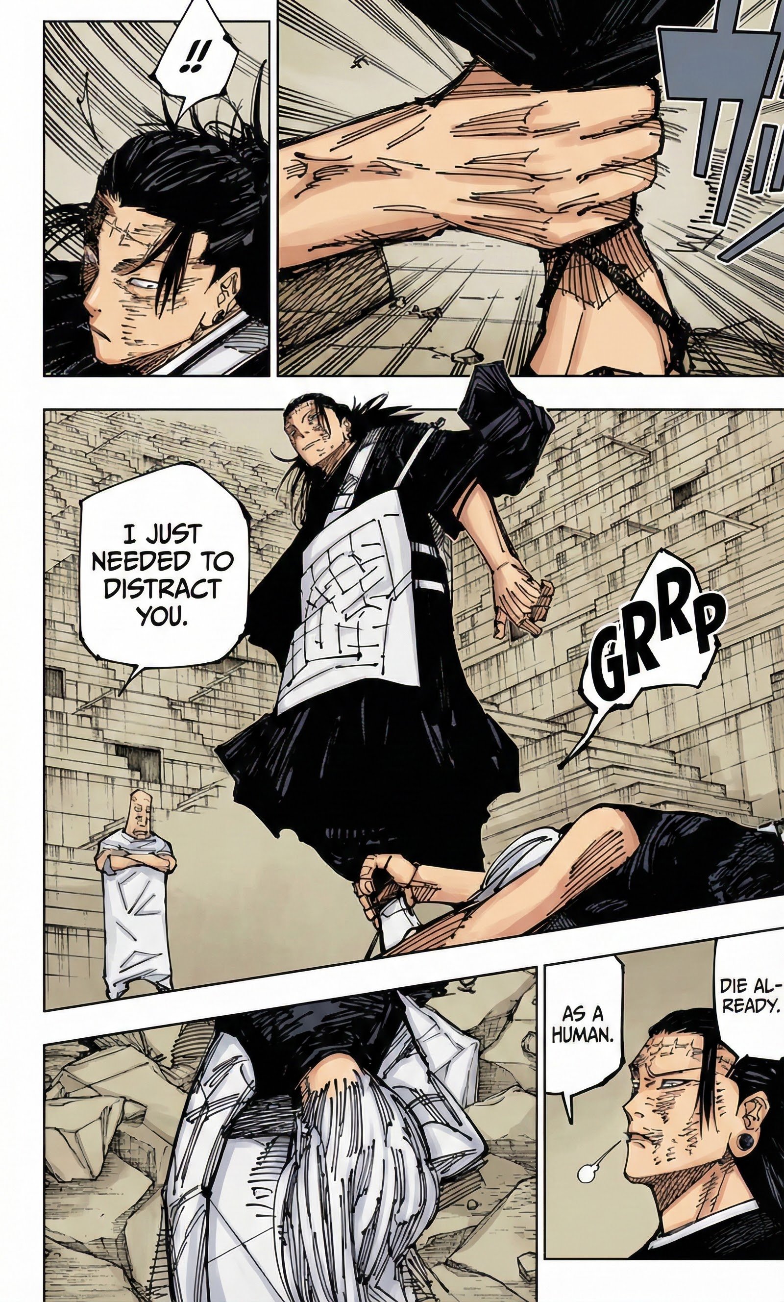 Jujutsu Kaisen Chapter 208 Page 10 - Colored Manga Panel