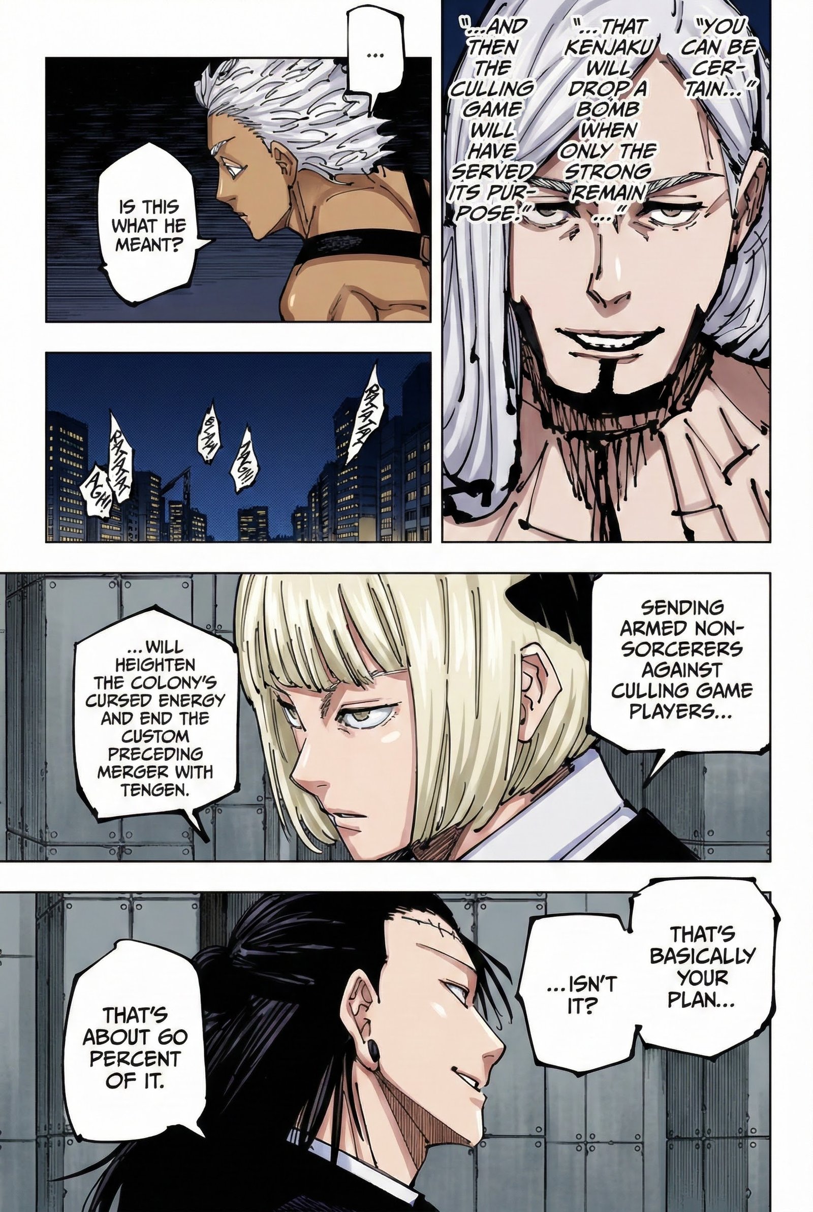 Jujutsu Kaisen Chapter 209 Page 11 - Colored Manga Panel