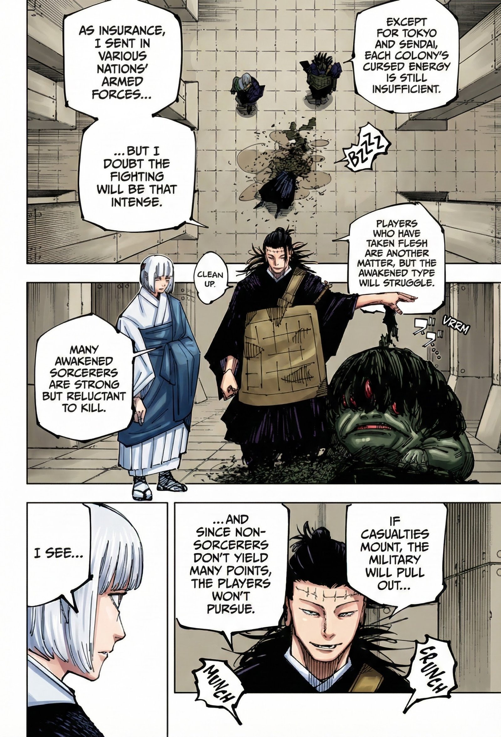 Jujutsu Kaisen Chapter 209 Page 12 - Colored Manga Panel