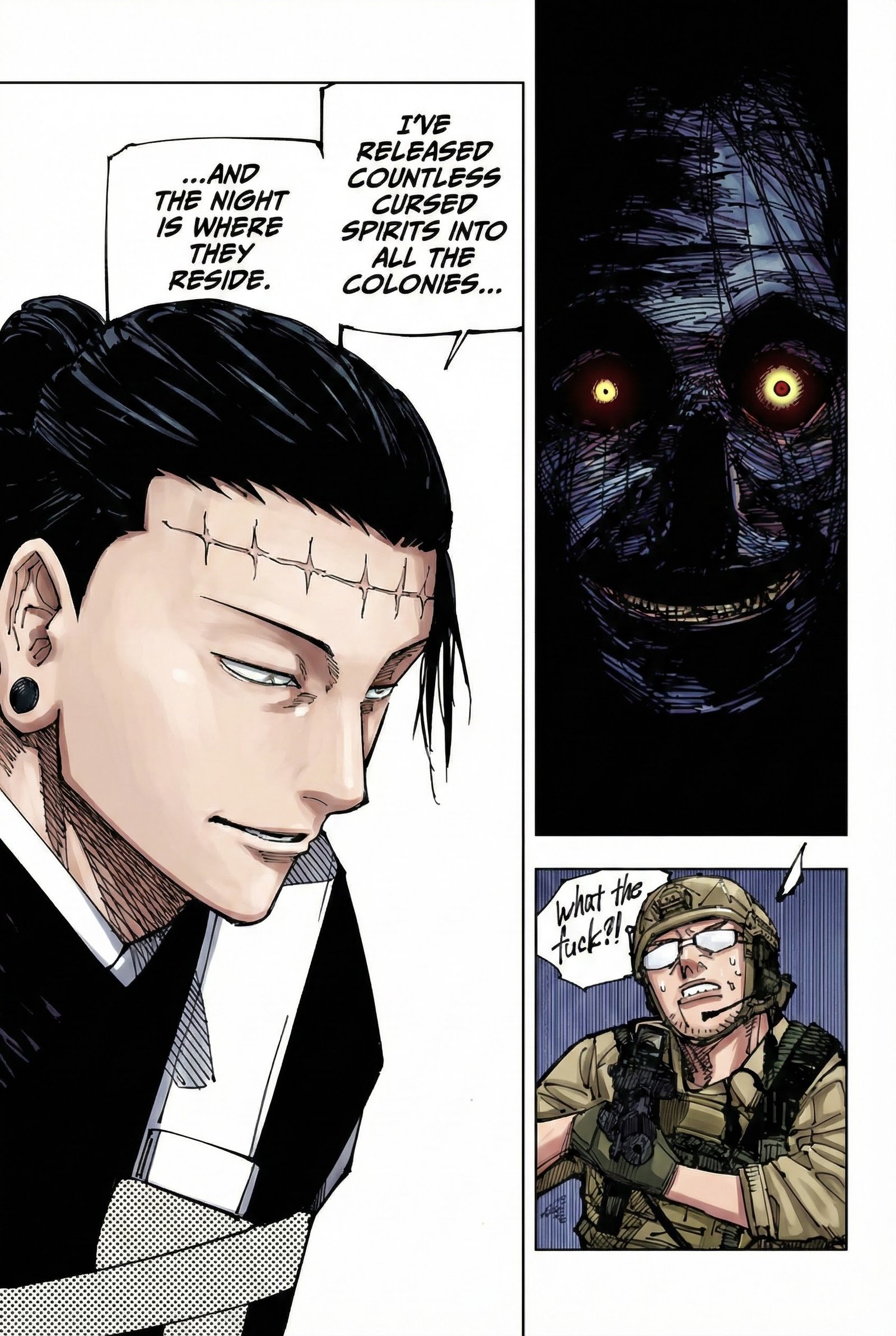 Jujutsu Kaisen Chapter 209 Page 15 - Colored Manga Panel
