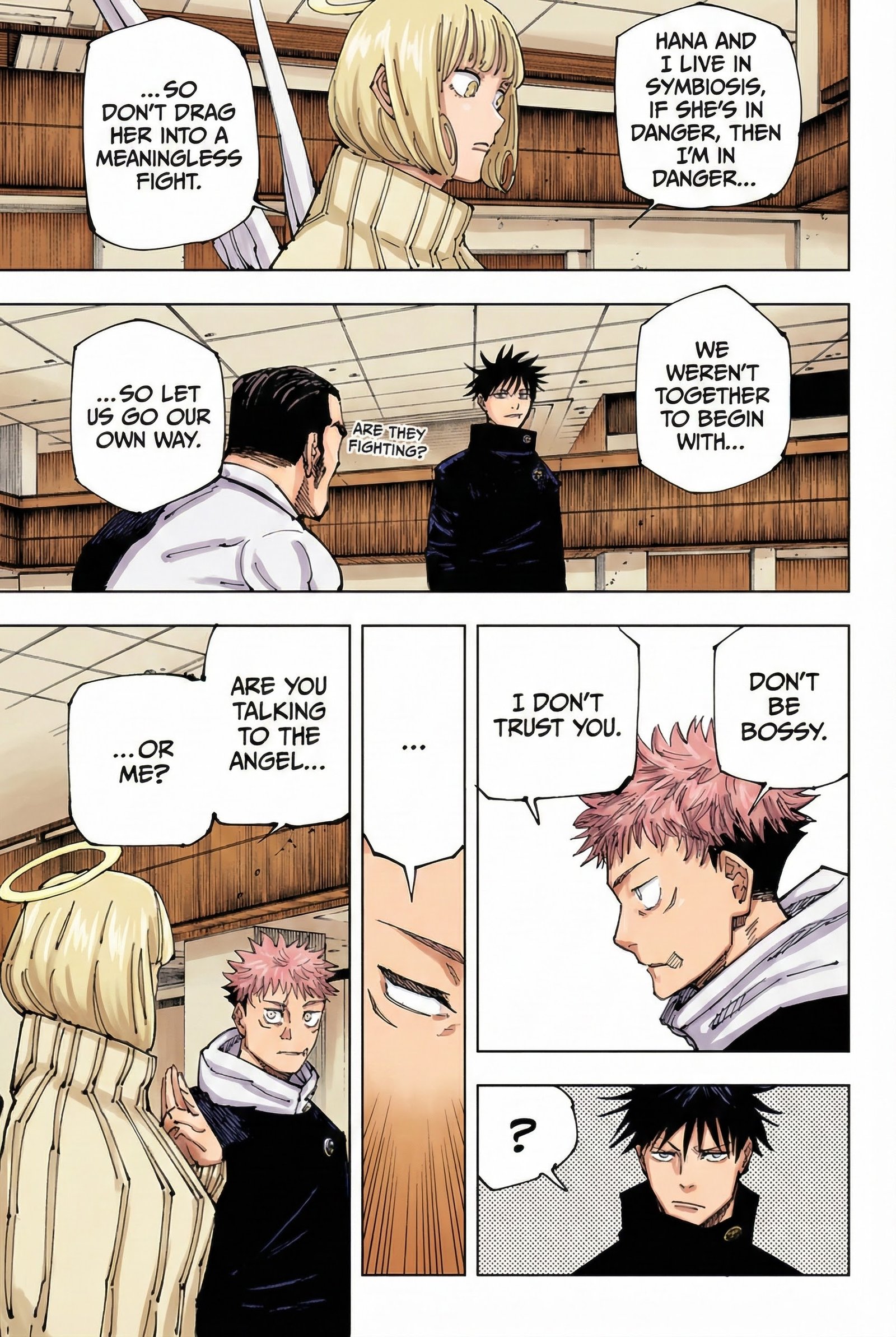 Jujutsu Kaisen Chapter 210 Page 7 - Colored Manga Panel