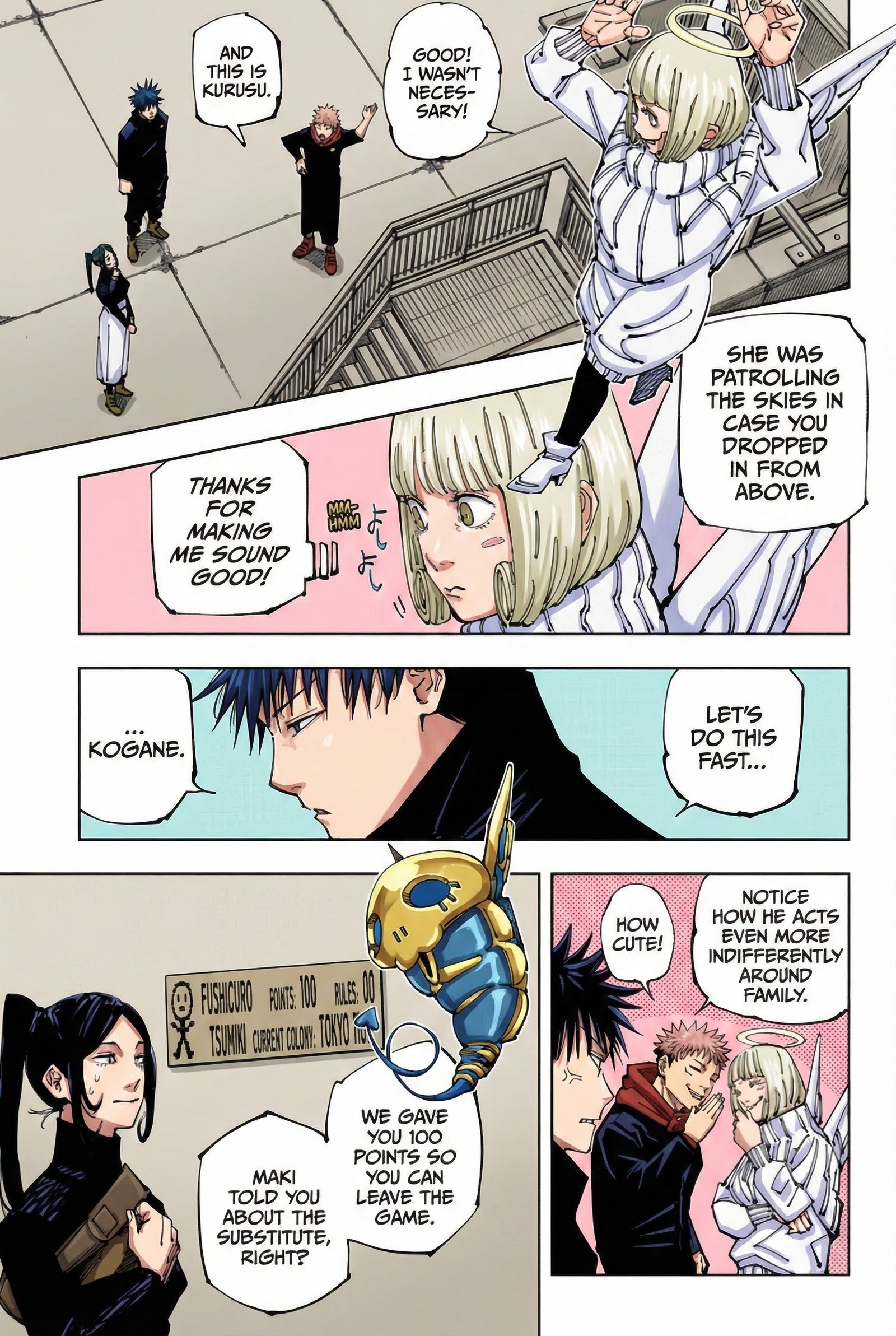 Jujutsu Kaisen Chapter 211 Page 17 - Colored Manga Panel