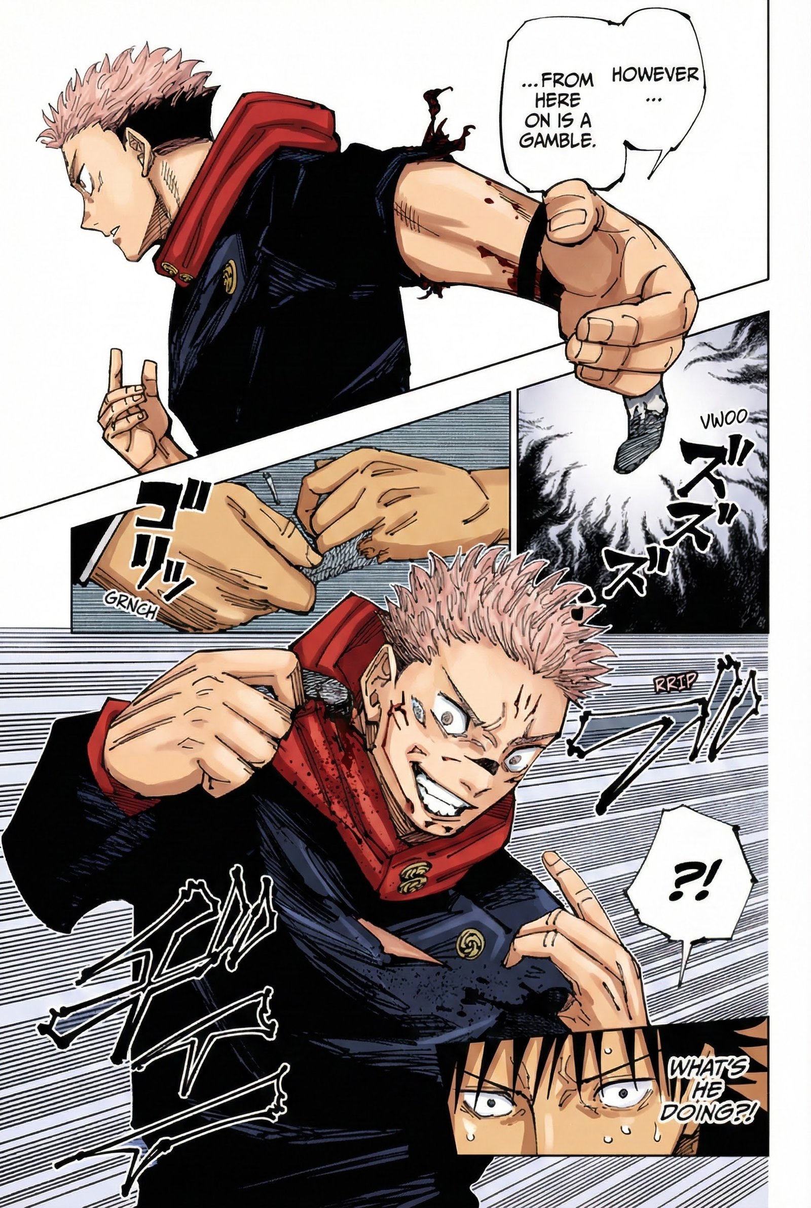 Jujutsu Kaisen Chapter 212 Page 11 - Colored Manga Panel