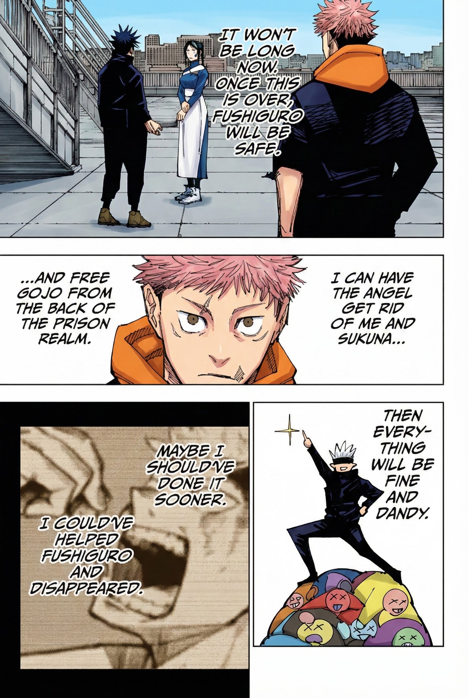 Jujutsu Kaisen Chapter 212 Page 3 - Colored Manga Panel