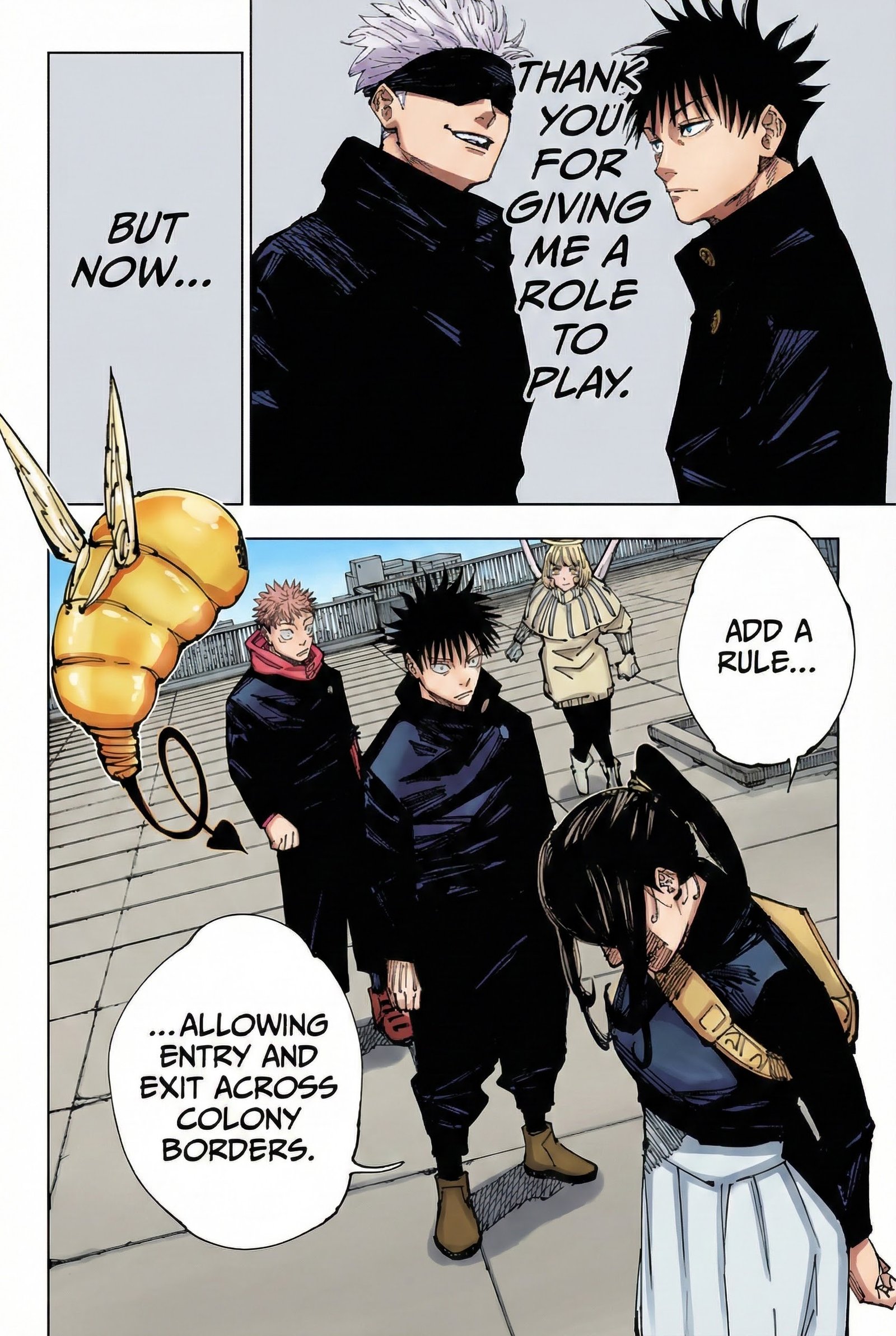 Jujutsu Kaisen Chapter 212 Page 4 - Colored Manga Panel