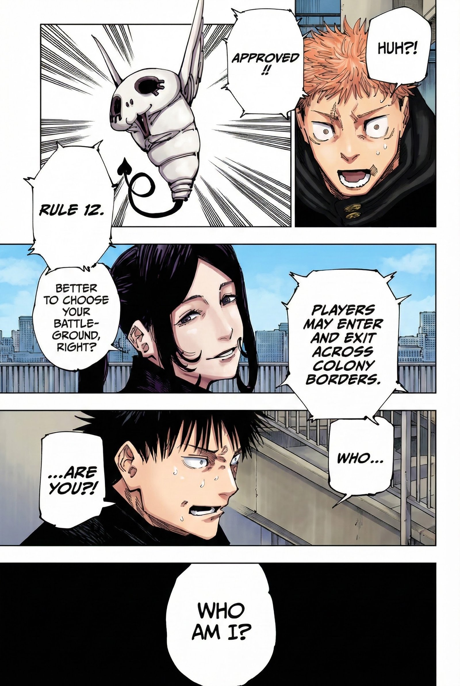 Jujutsu Kaisen Chapter 212 Page 5 - Colored Manga Panel