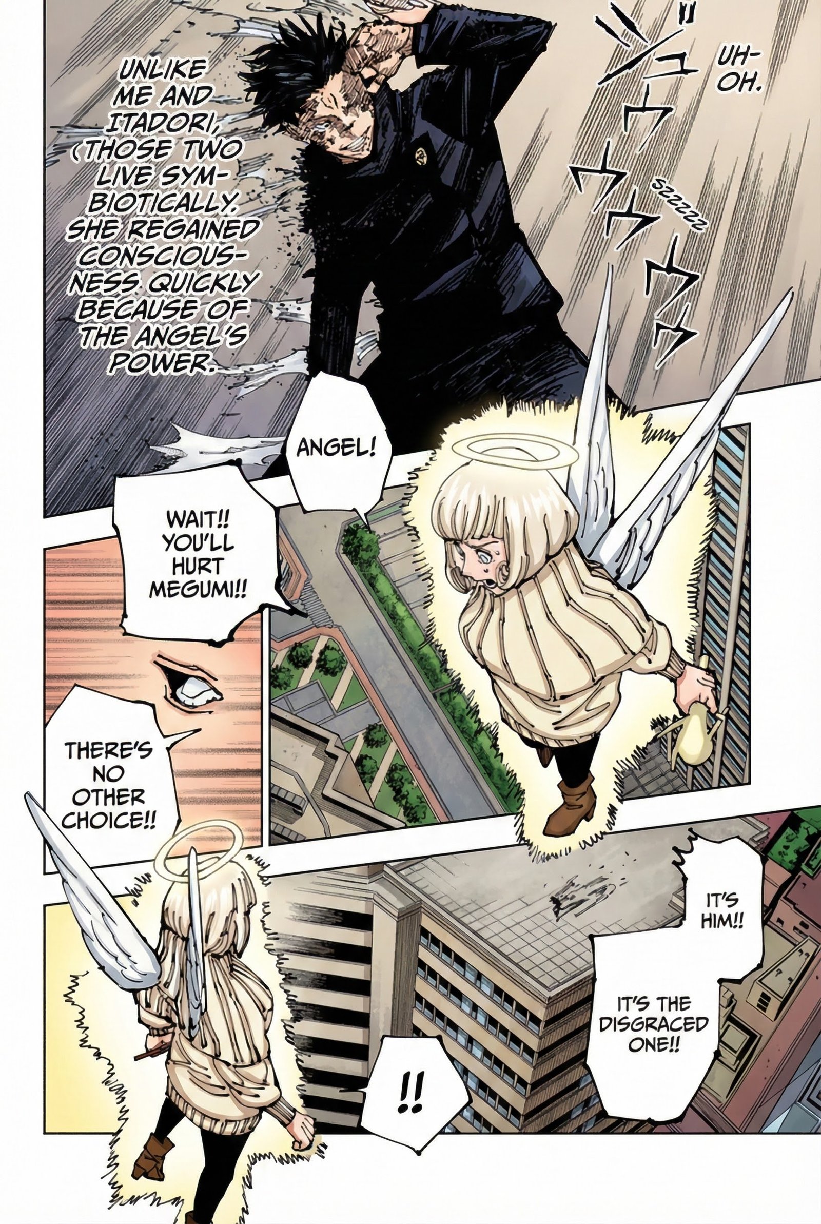 Jujutsu Kaisen Chapter 213 Page 12 - Colored Manga Panel