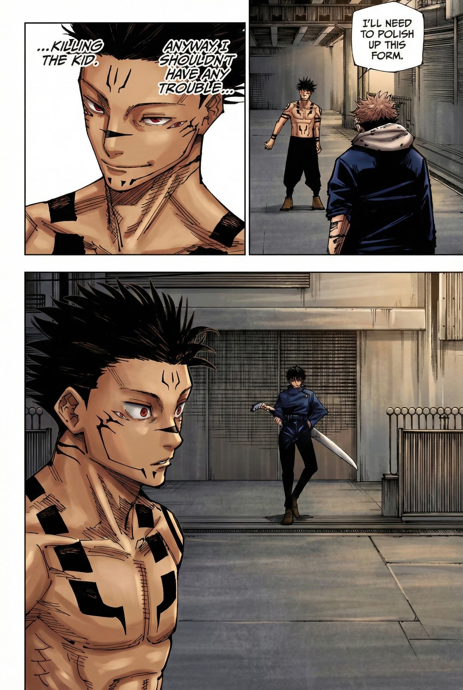 Jujutsu Kaisen Chapter 215 Page 3 - Colored Manga Panel