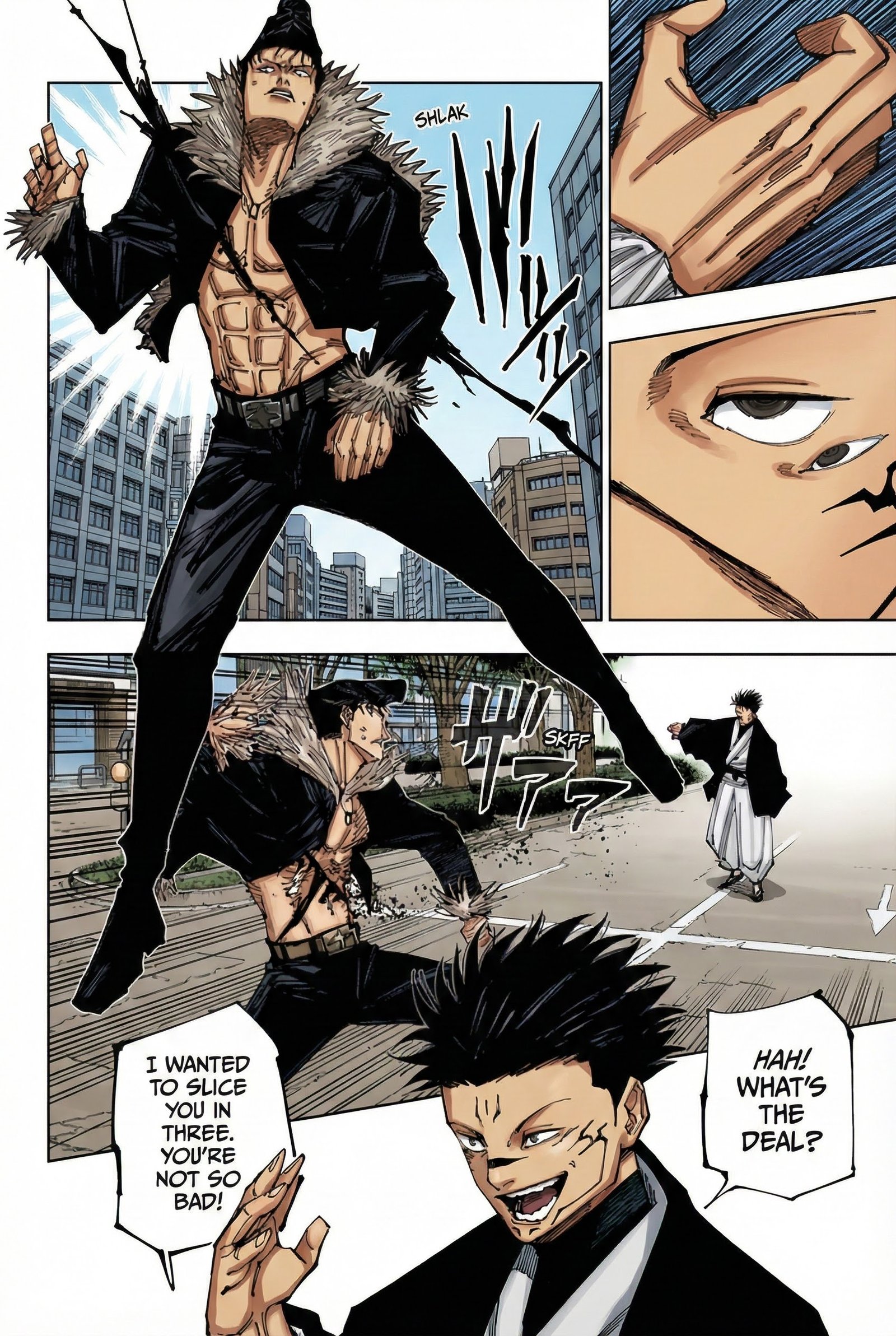 Jujutsu Kaisen Chapter 216 Page 17 - Colored Manga Panel