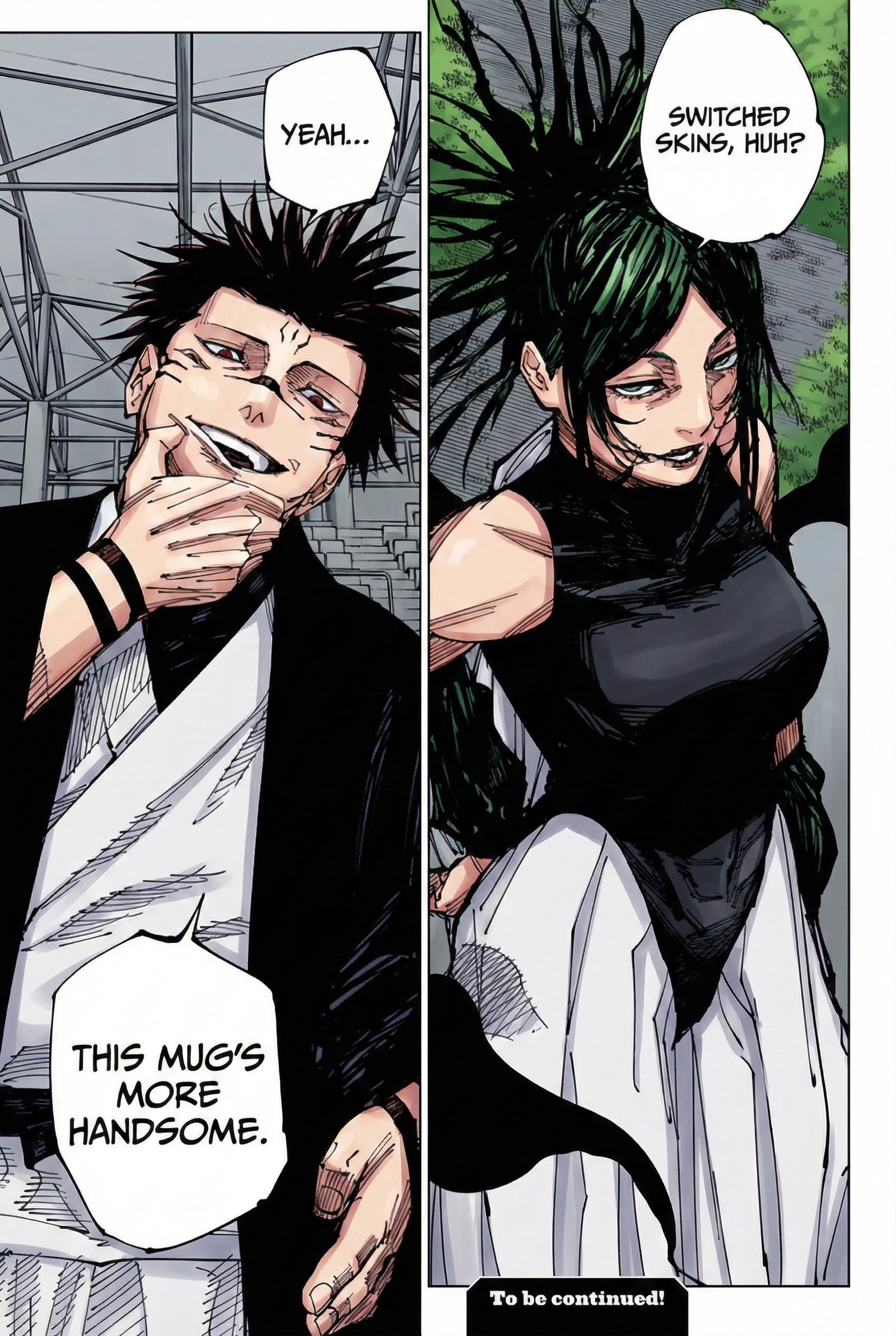 Jujutsu Kaisen Chapter 216 Page 19 - Colored Manga Panel