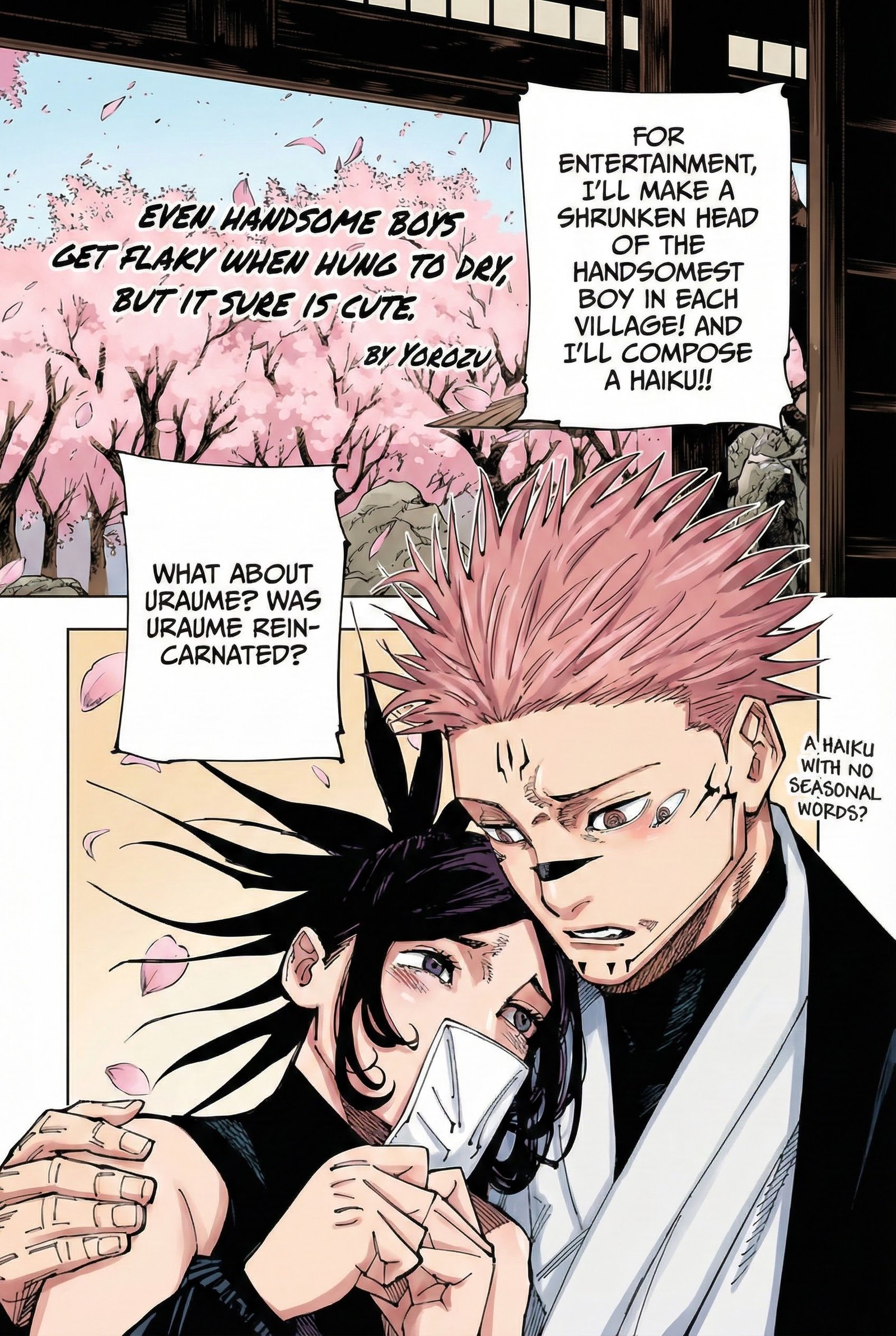 Jujutsu Kaisen Chapter 217 Page 12 - Colored Manga Panel