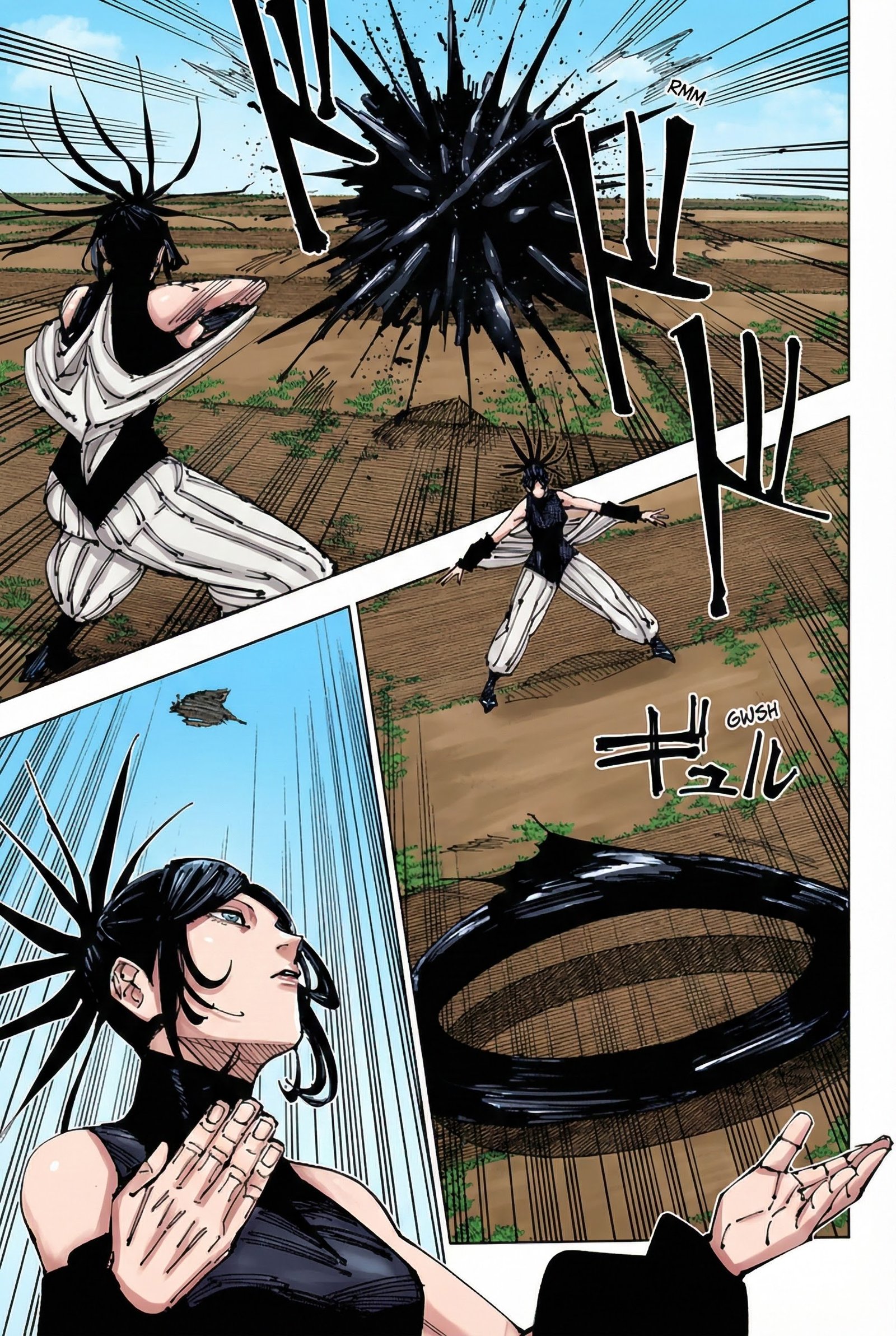 Jujutsu Kaisen Chapter 217 Page 13 - Colored Manga Panel