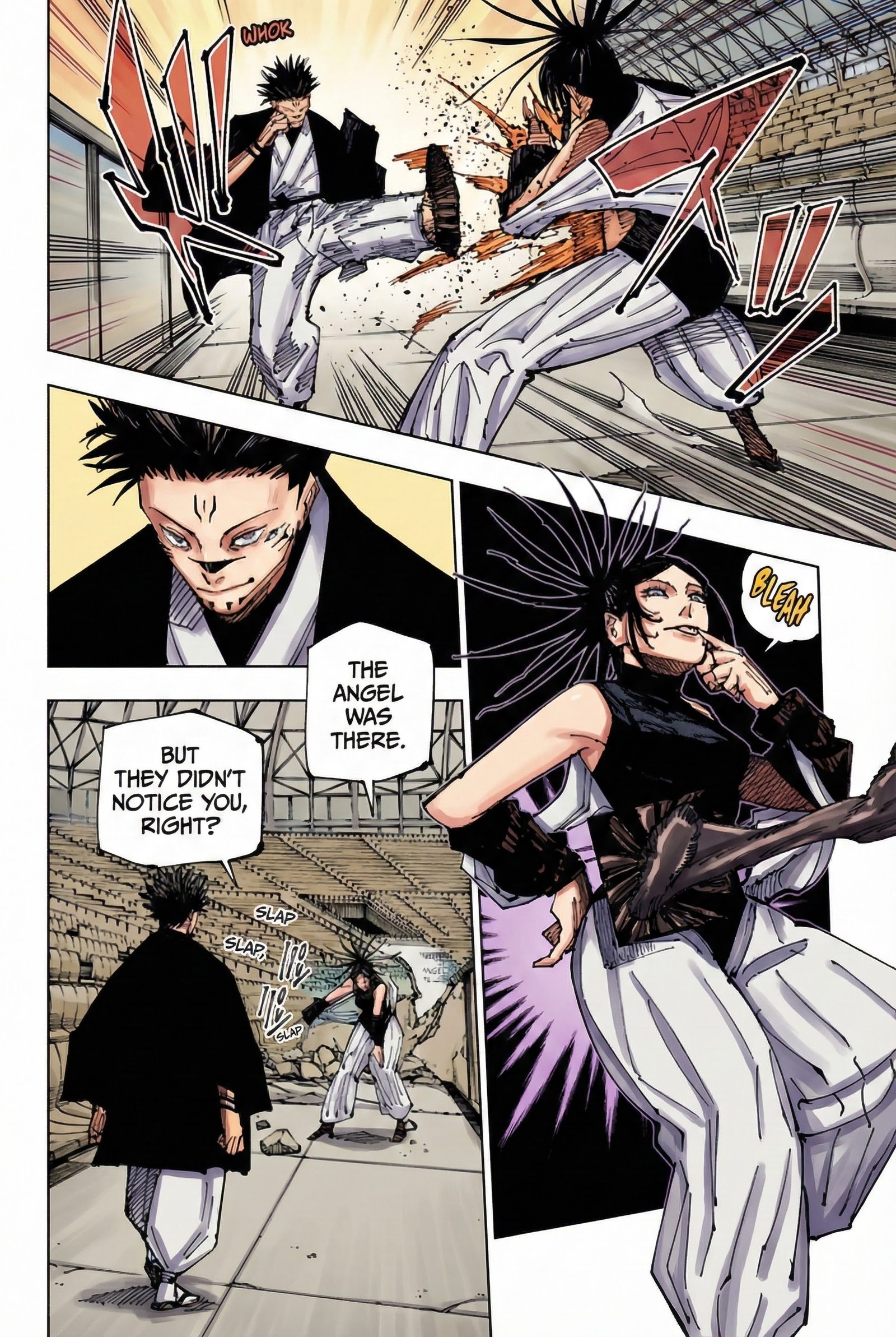 Jujutsu Kaisen Chapter 217 Page 4 - Colored Manga Panel