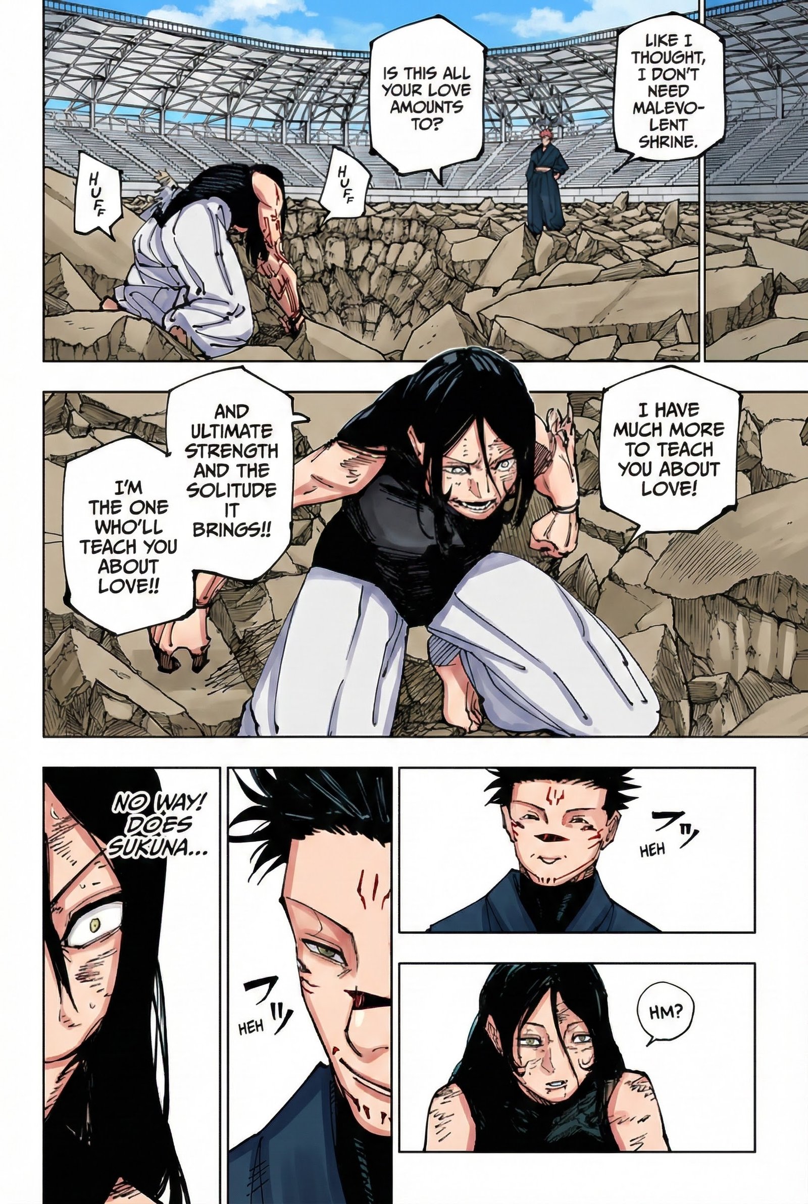 Jujutsu Kaisen Chapter 218 Page 7 - Colored Manga Panel