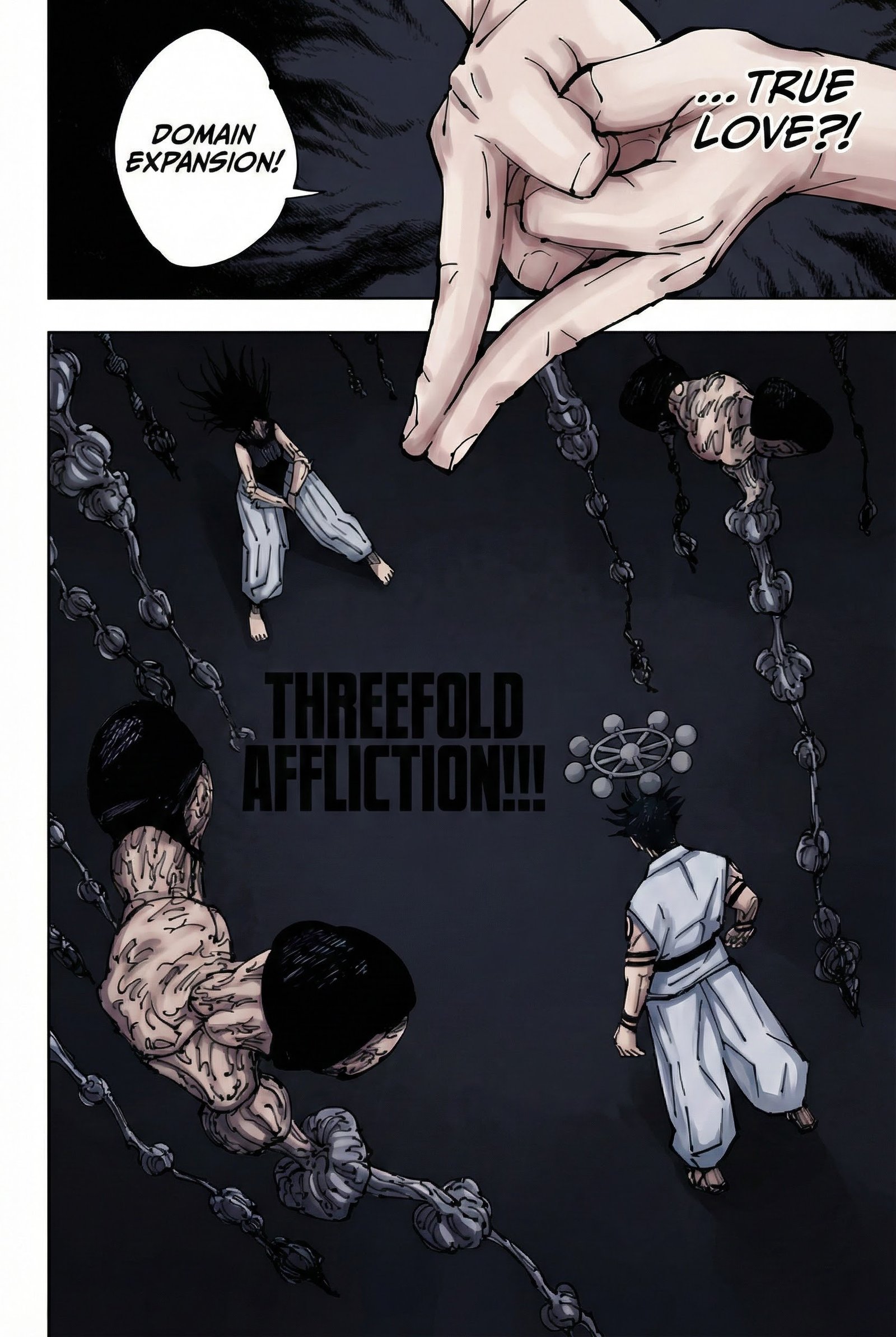 Jujutsu Kaisen Chapter 219 Page 12 - Colored Manga Panel