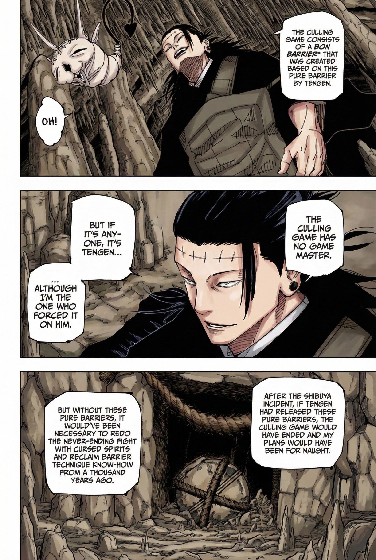 Jujutsu Kaisen Chapter 220 Page 4 - Colored Manga Panel