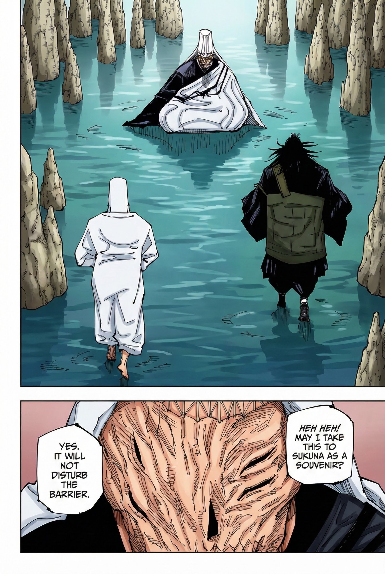 Jujutsu Kaisen Chapter 220 Page 8 - Colored Manga Panel