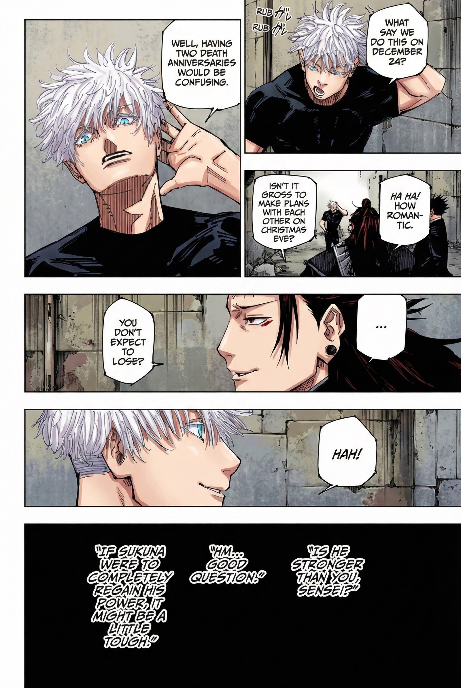 Jujutsu Kaisen Chapter 221 Page 18 - Colored Manga Panel
