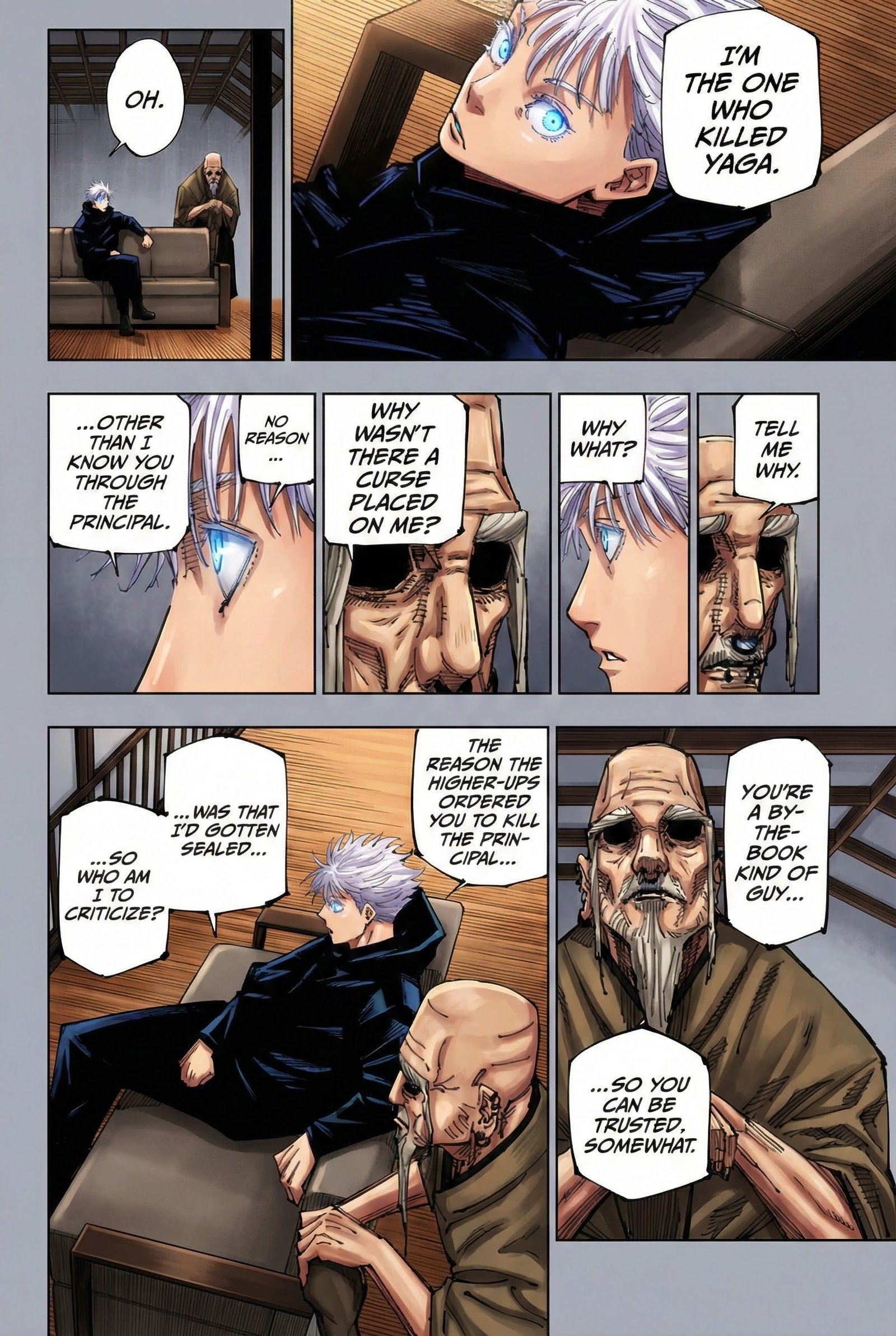 Jujutsu Kaisen Chapter 223 Page 3 - Colored Manga Panel