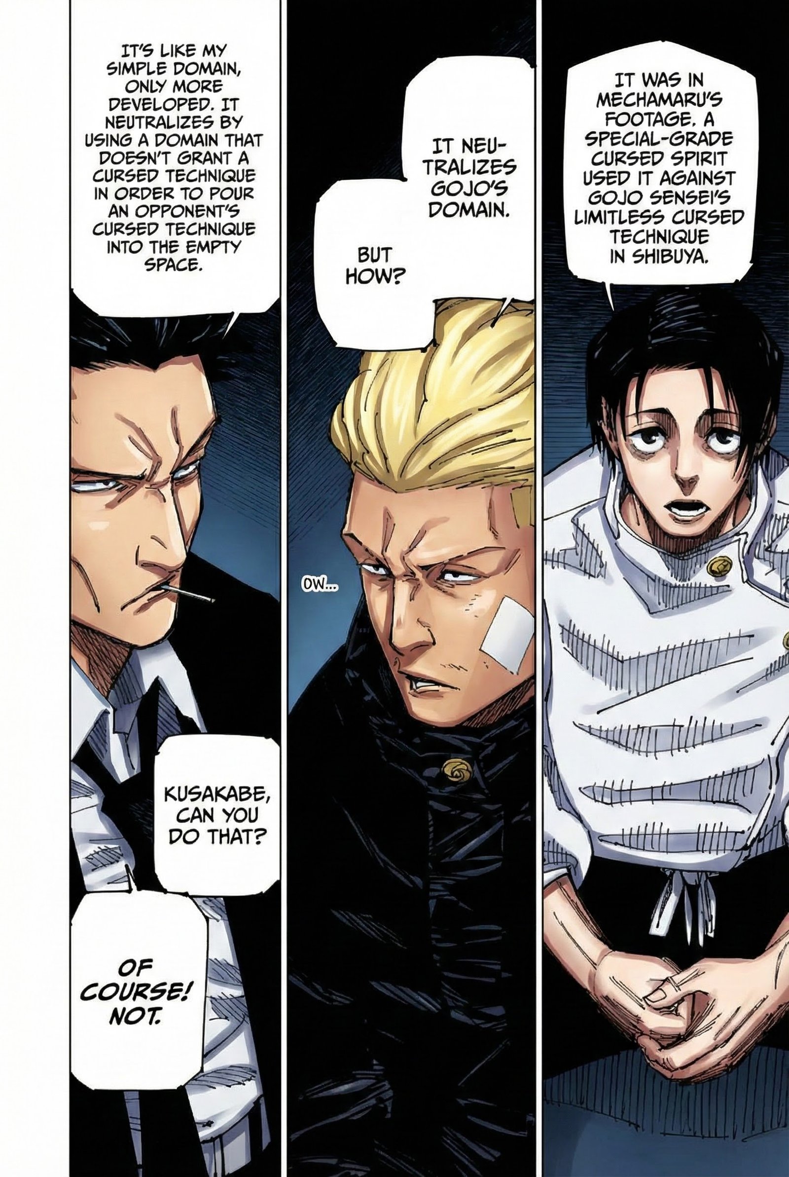 Jujutsu Kaisen Chapter 225 Page 2 - Colored Manga Panel