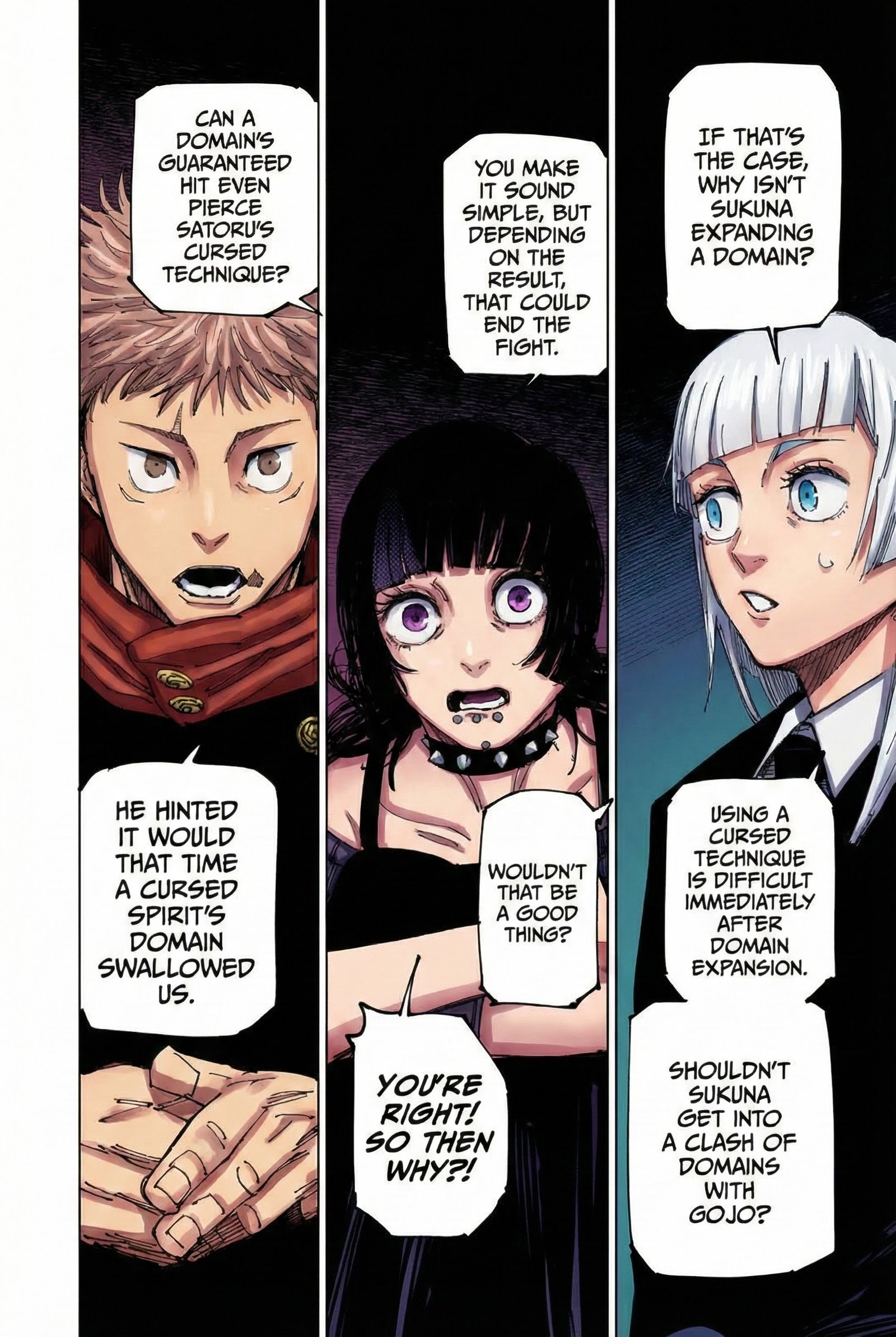 Jujutsu Kaisen Chapter 225 Page 4 - Colored Manga Panel
