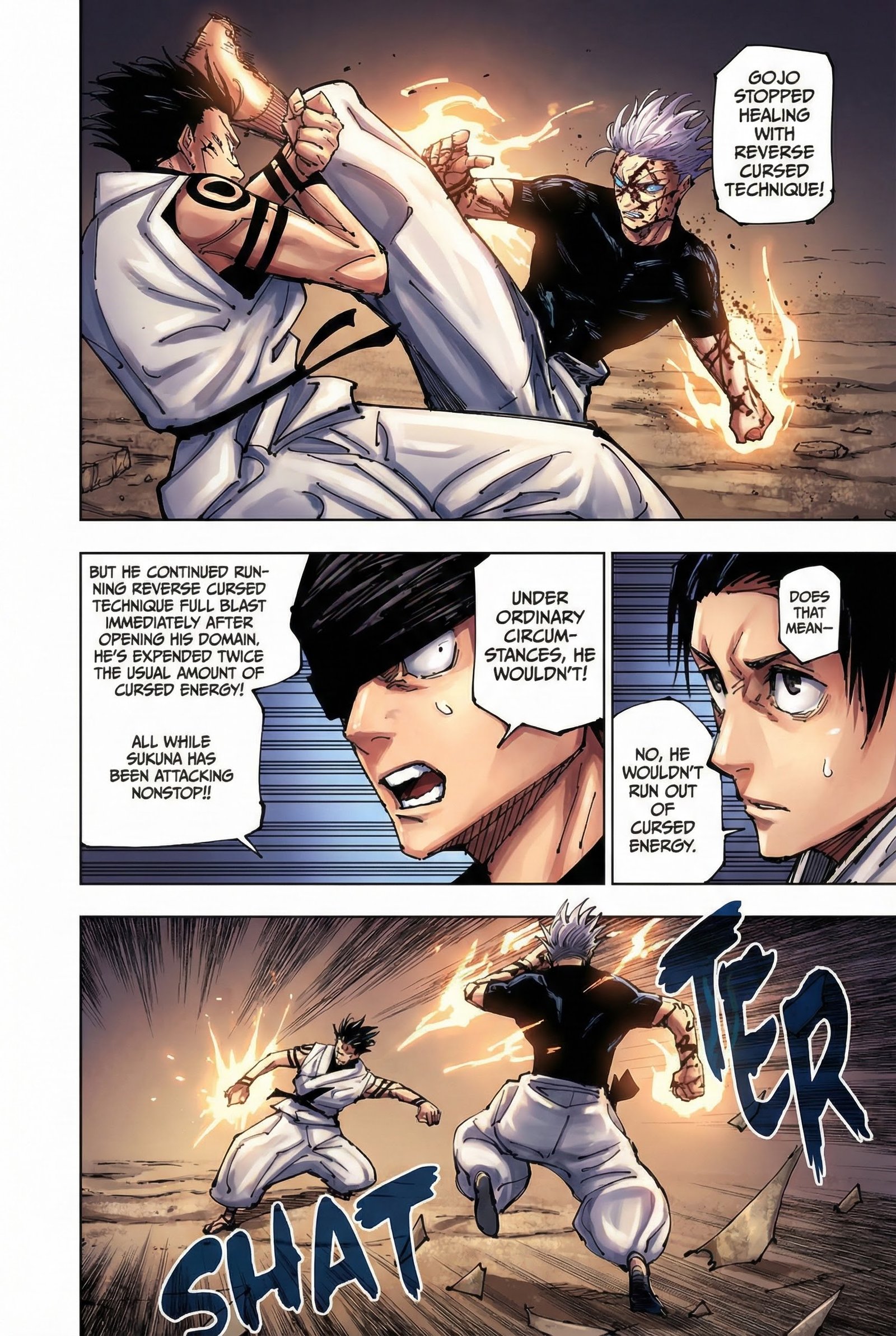 Jujutsu Kaisen Chapter 226 Page 13 - Colored Manga Panel