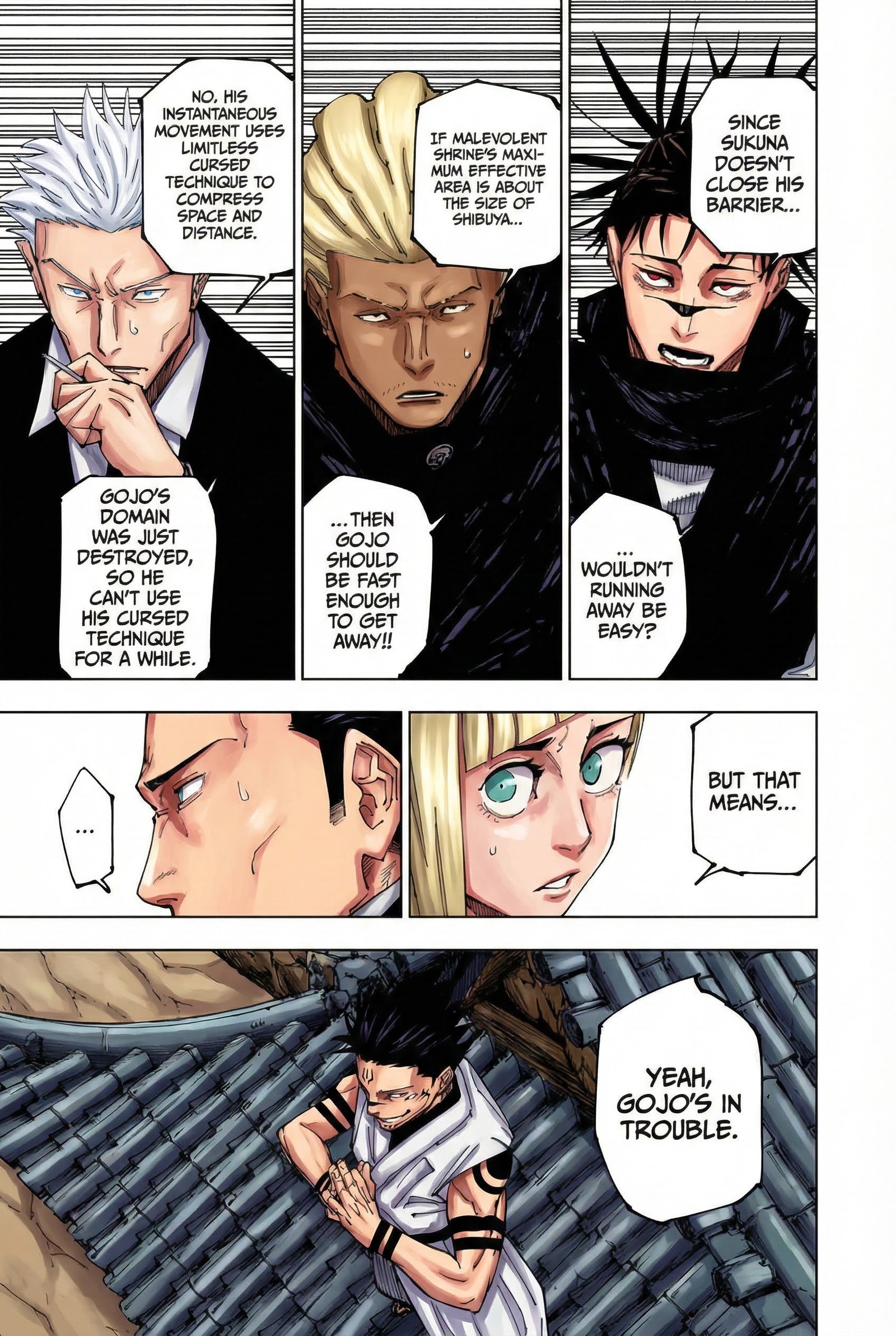 Jujutsu Kaisen Chapter 226 Page 3 - Colored Manga Panel