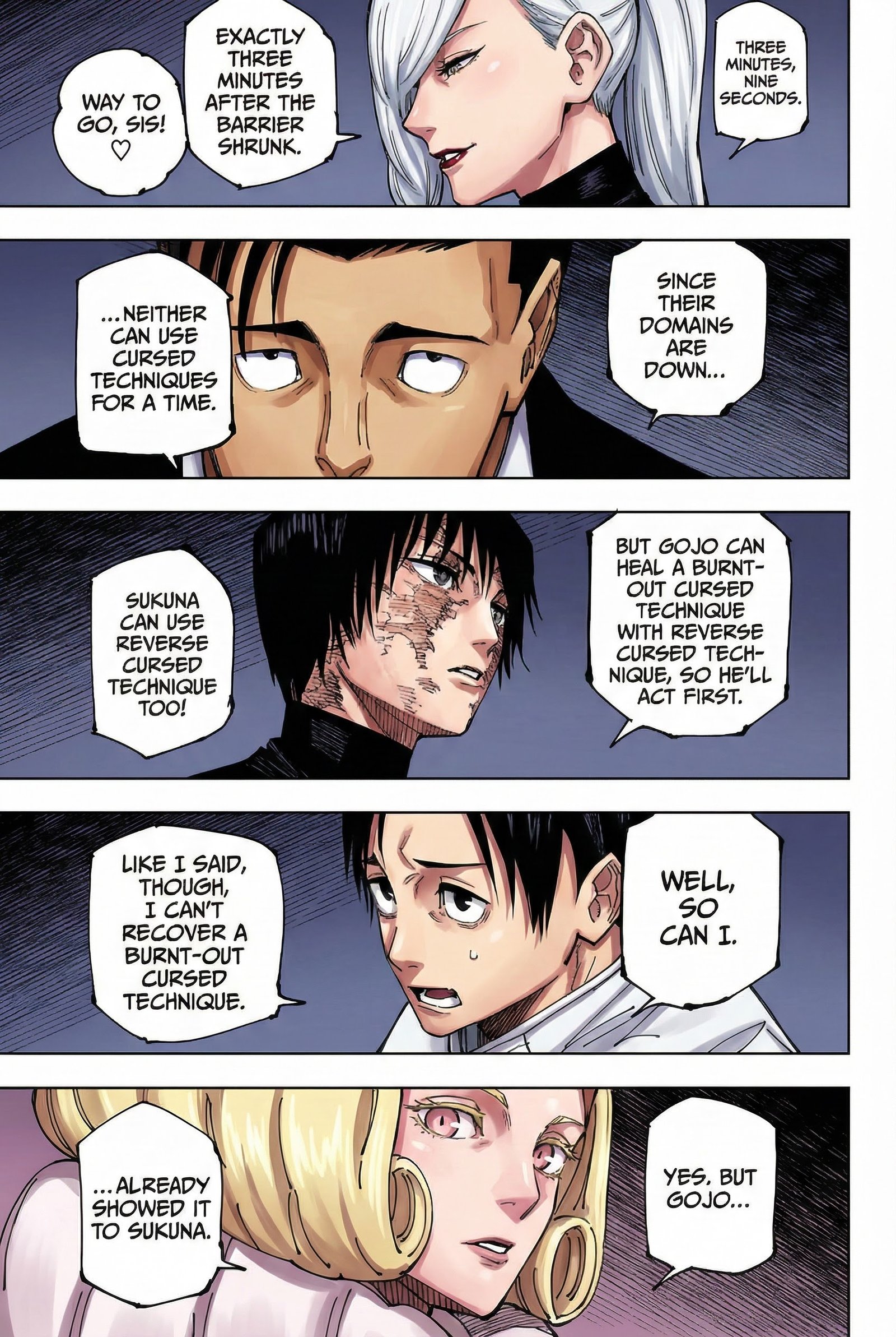 Jujutsu Kaisen Chapter 228 Page 12 - Colored Manga Panel