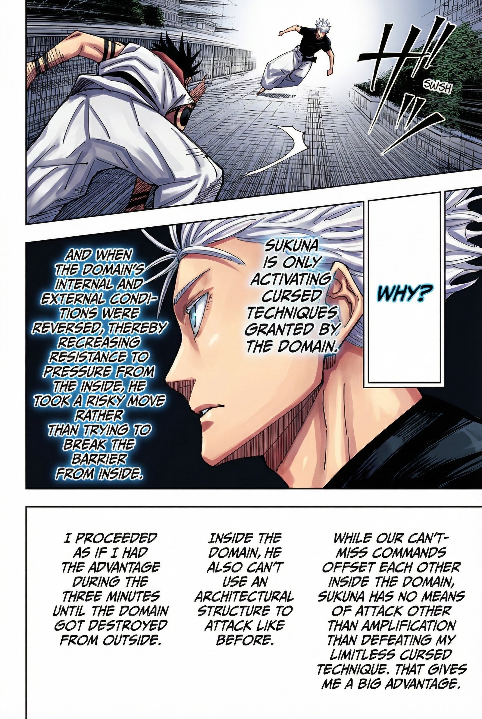 Jujutsu Kaisen Chapter 228 Page 17 - Colored Manga Panel