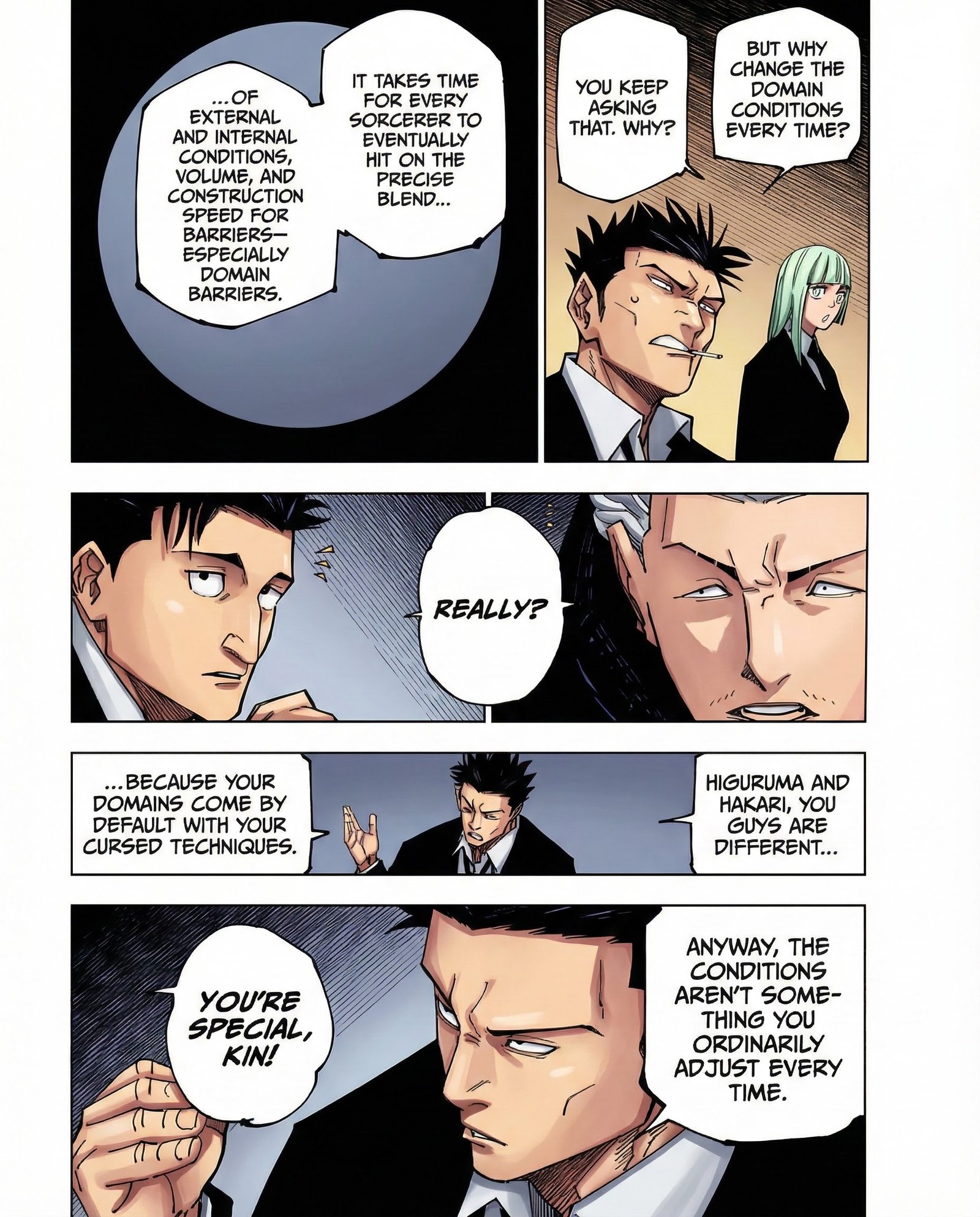 Jujutsu Kaisen Chapter 228 Page 3 - Colored Manga Panel