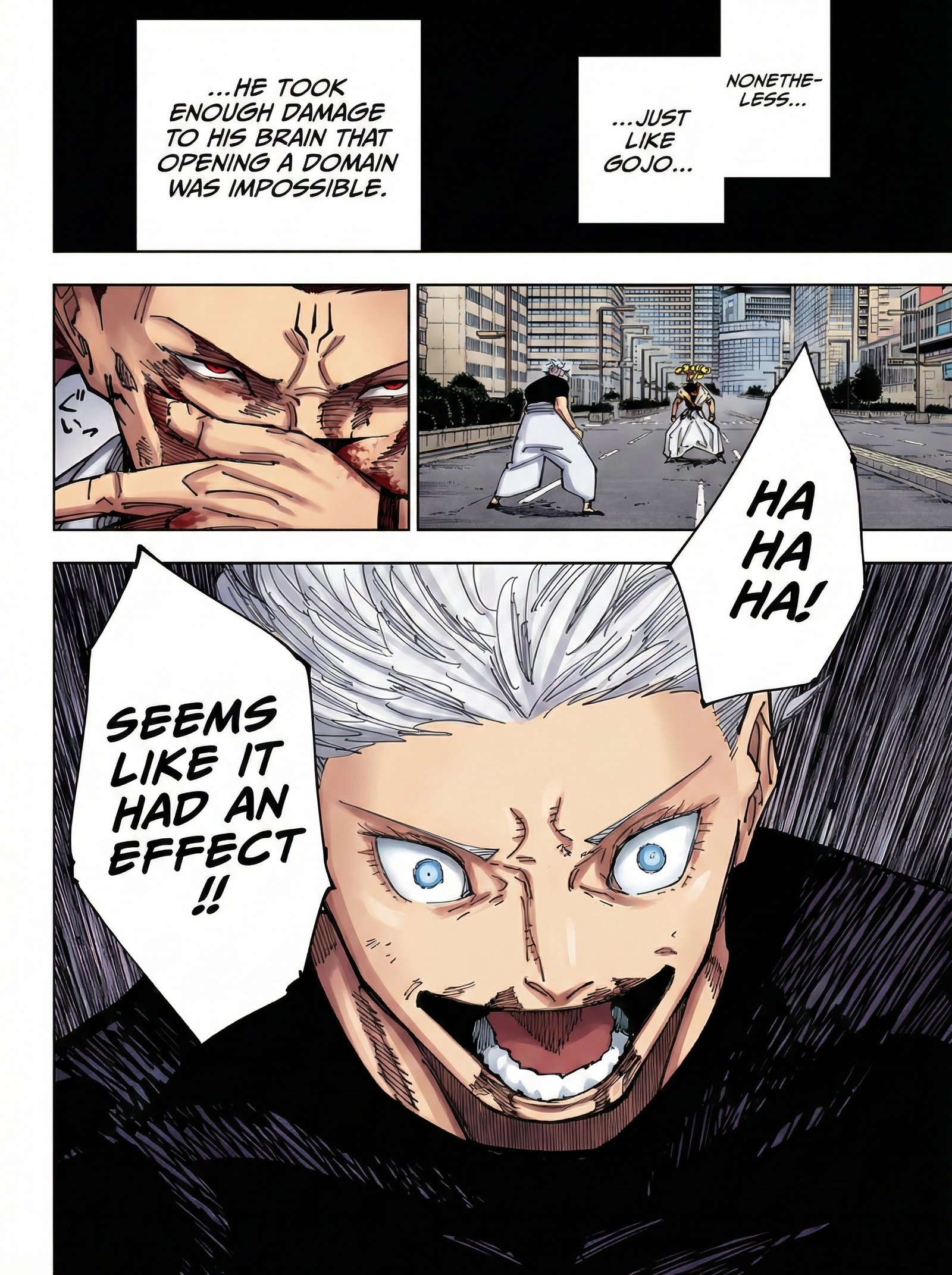 Jujutsu Kaisen Chapter 230 Page 16 - Colored Manga Panel