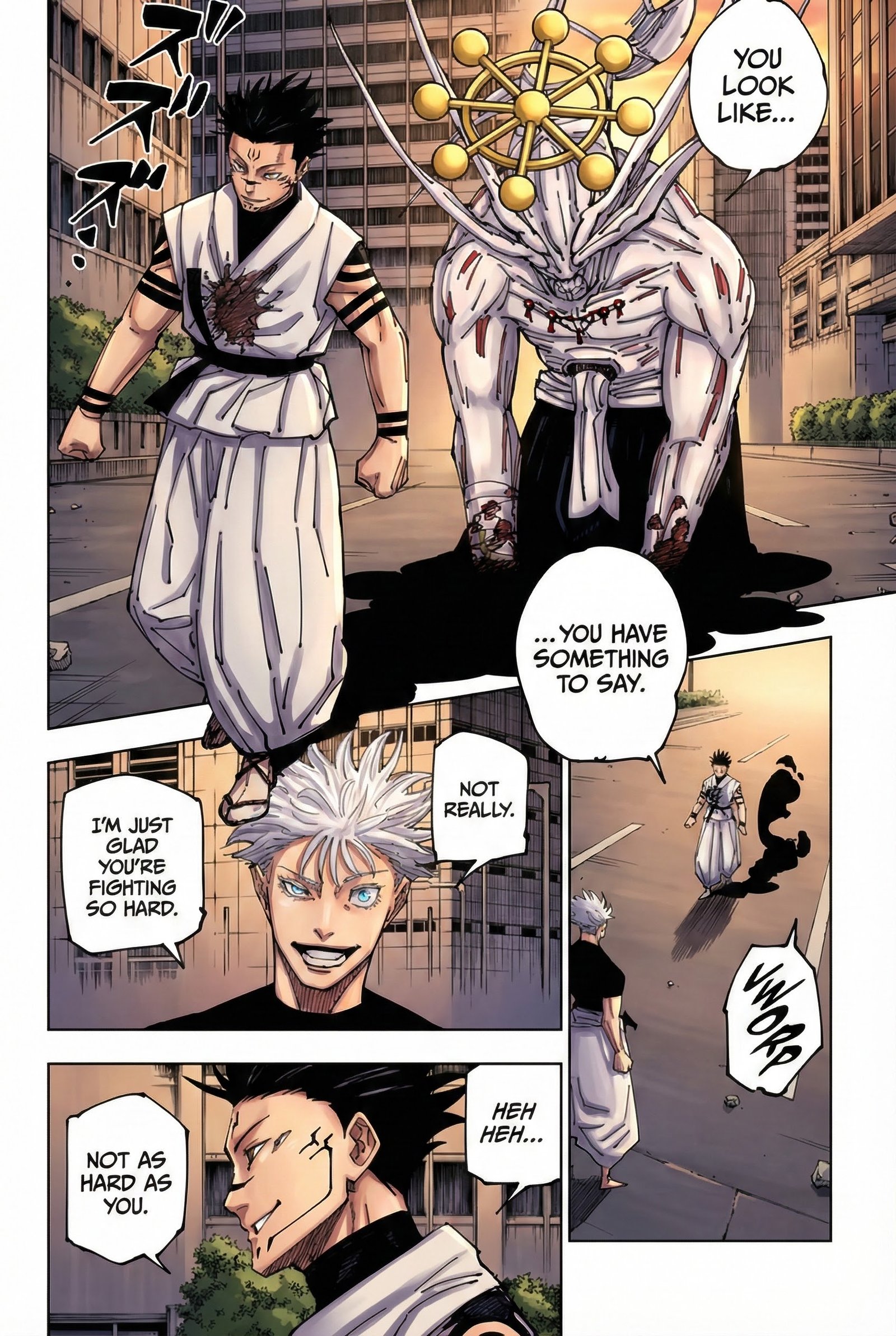 Jujutsu Kaisen Chapter 230 Page 6 - Colored Manga Panel