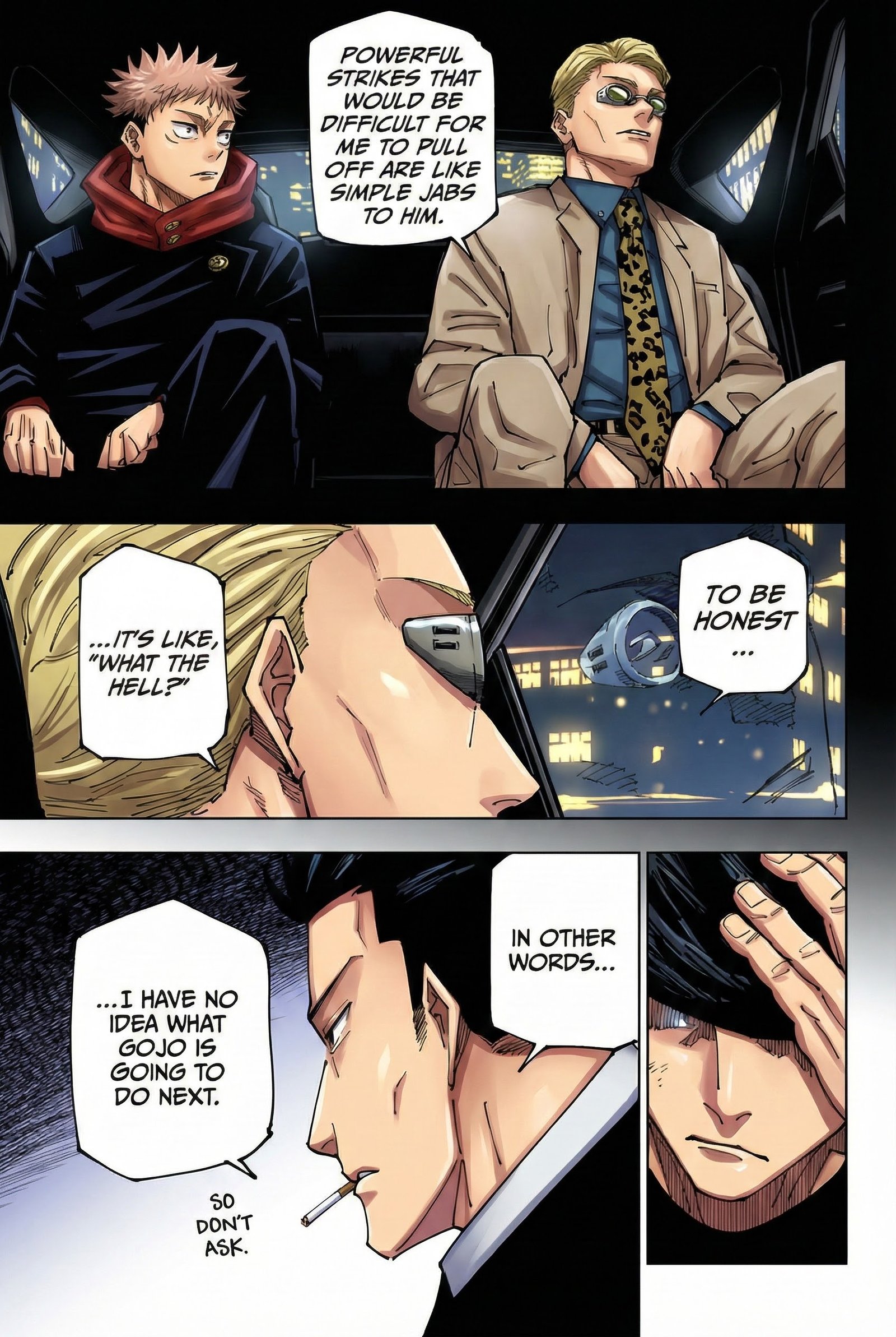 Jujutsu Kaisen Chapter 231 Page 2 - Colored Manga Panel