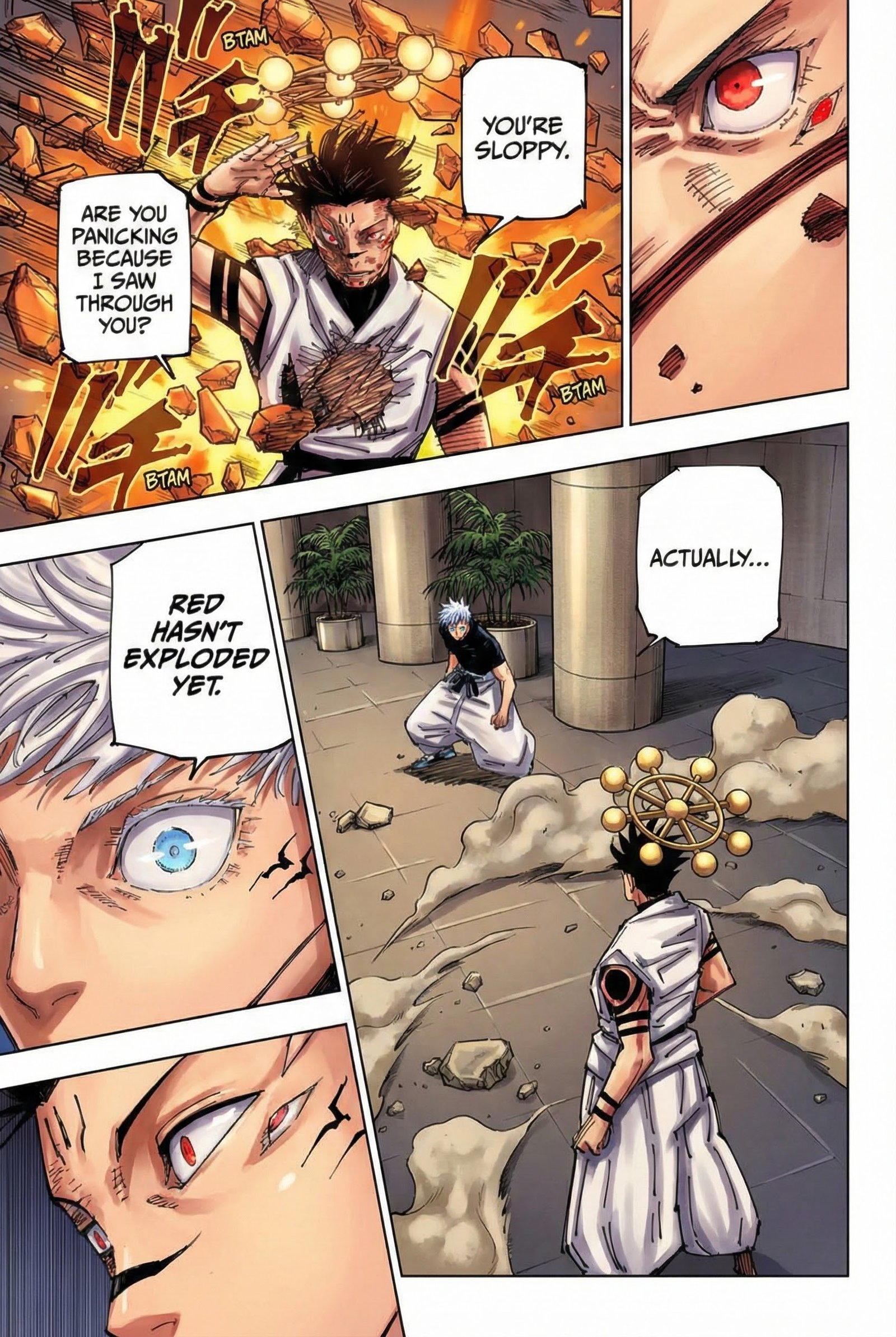 Jujutsu Kaisen Chapter 232 Page 11 - Colored Manga Panel