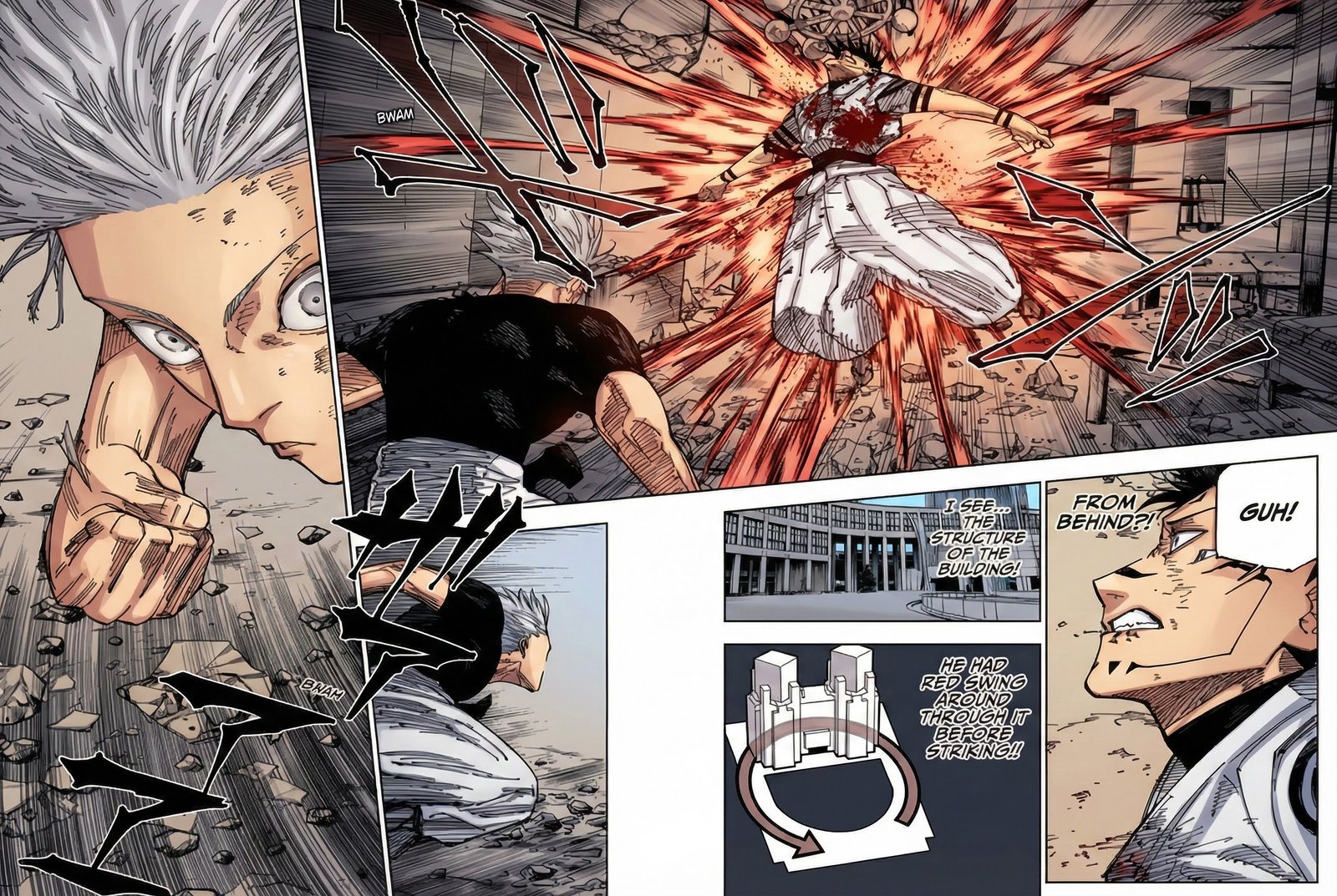 Jujutsu Kaisen Chapter 232 Page 12 - Colored Manga Panel