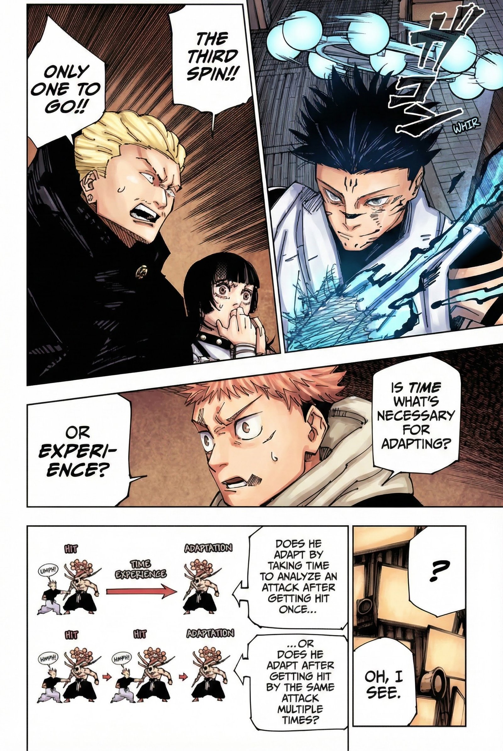 Jujutsu Kaisen Chapter 232 Page 6 - Colored Manga Panel