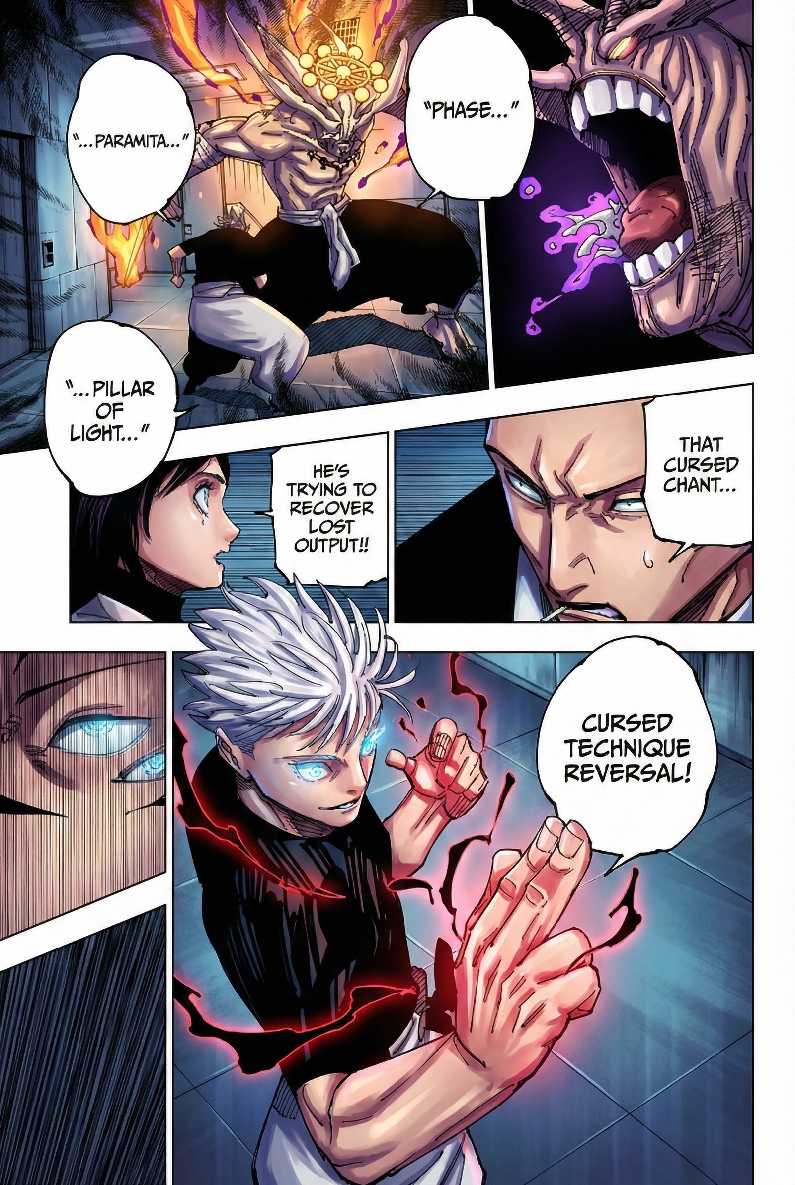 Jujutsu Kaisen Chapter 233 Page 5 - Colored Manga Panel