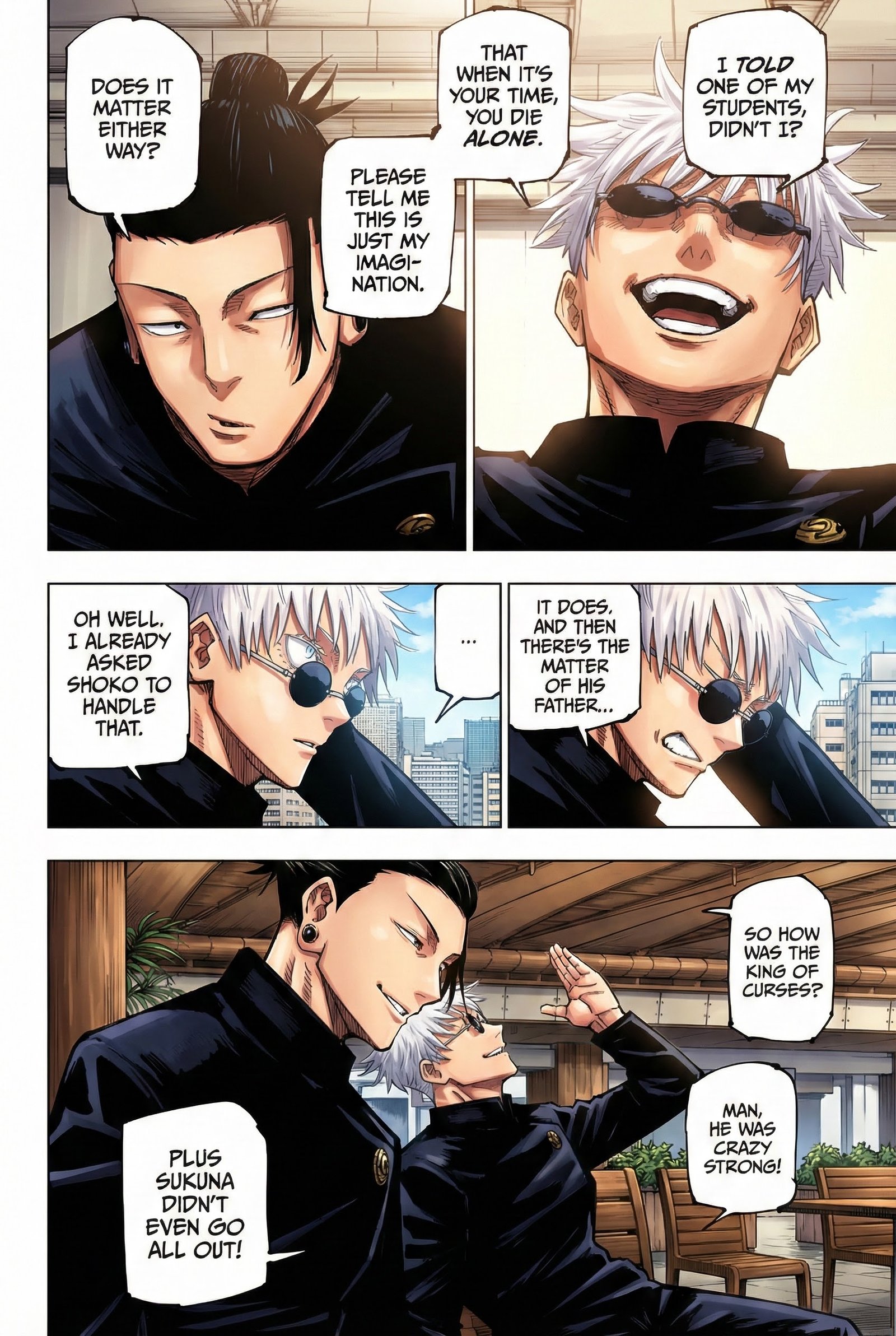 Jujutsu Kaisen Chapter 236 Page 17 - Colored Manga Panel